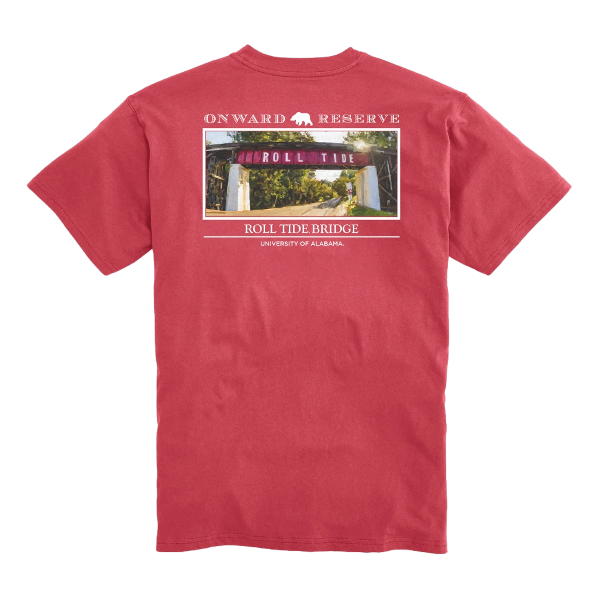 UA Roll Tide Bridge Men's Golf T-Shirt