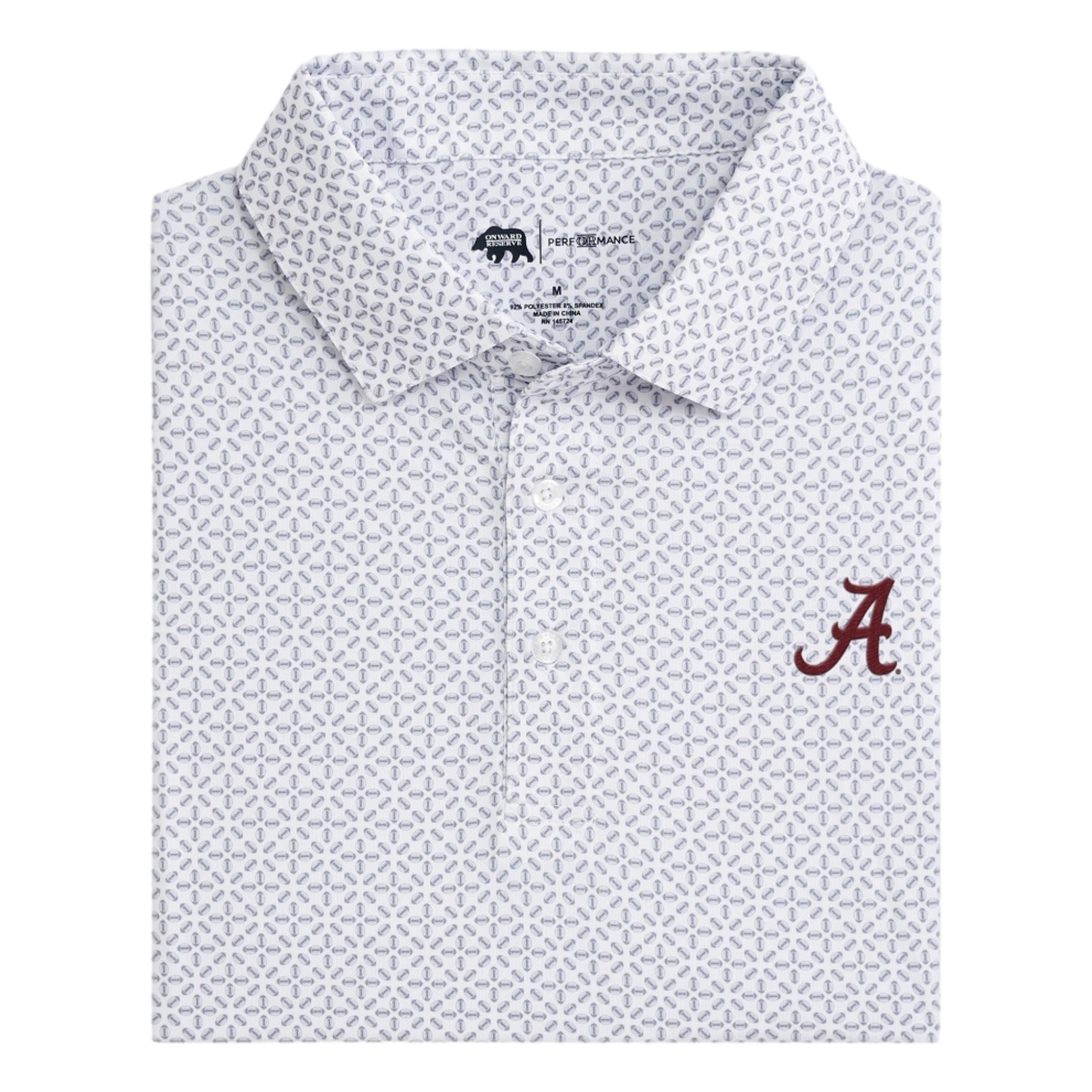 UA Script A Gameday Printed Men's Short Sleeve Golf Polo Shirt