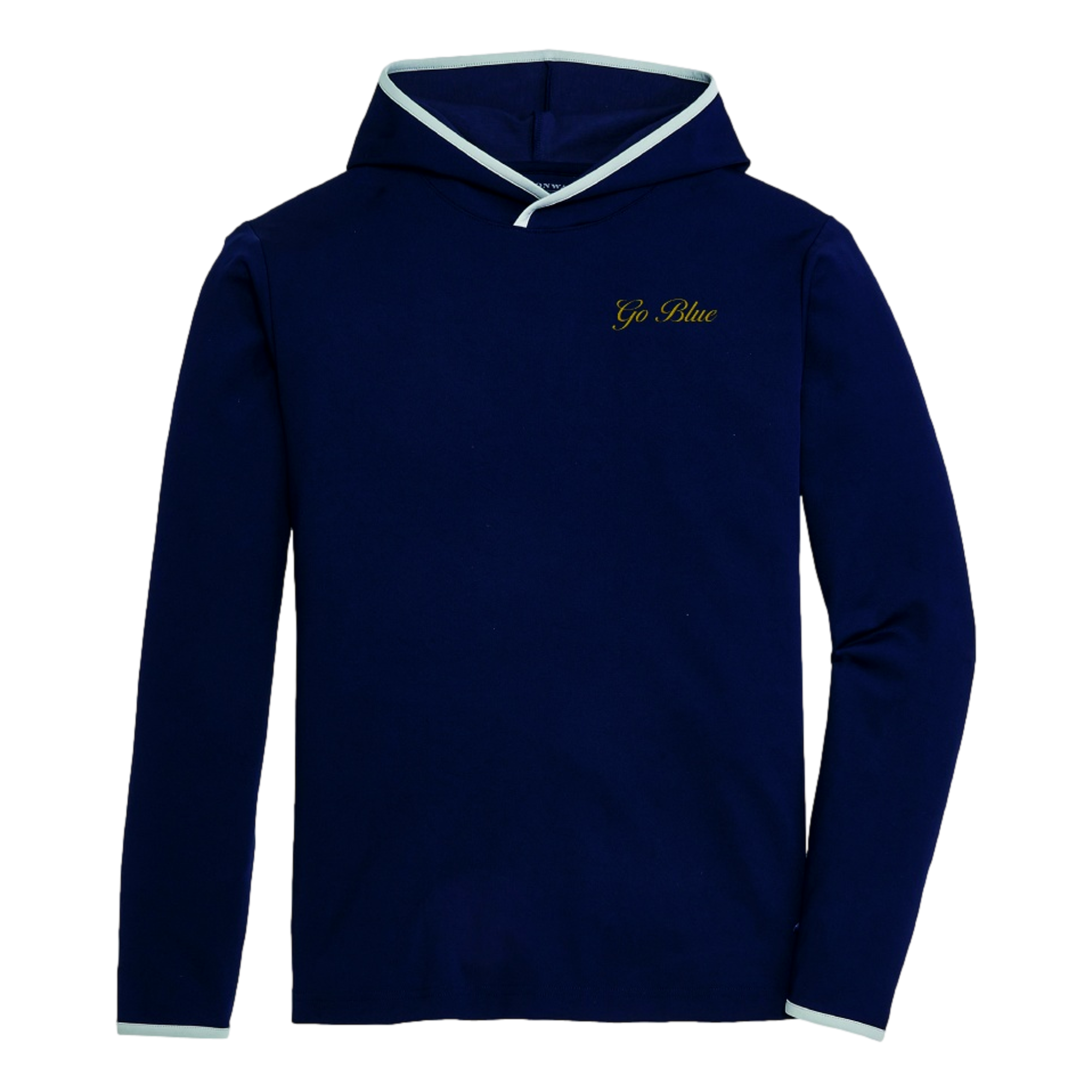 UM Go Blue Script Brendon Men's Golf Hoodie