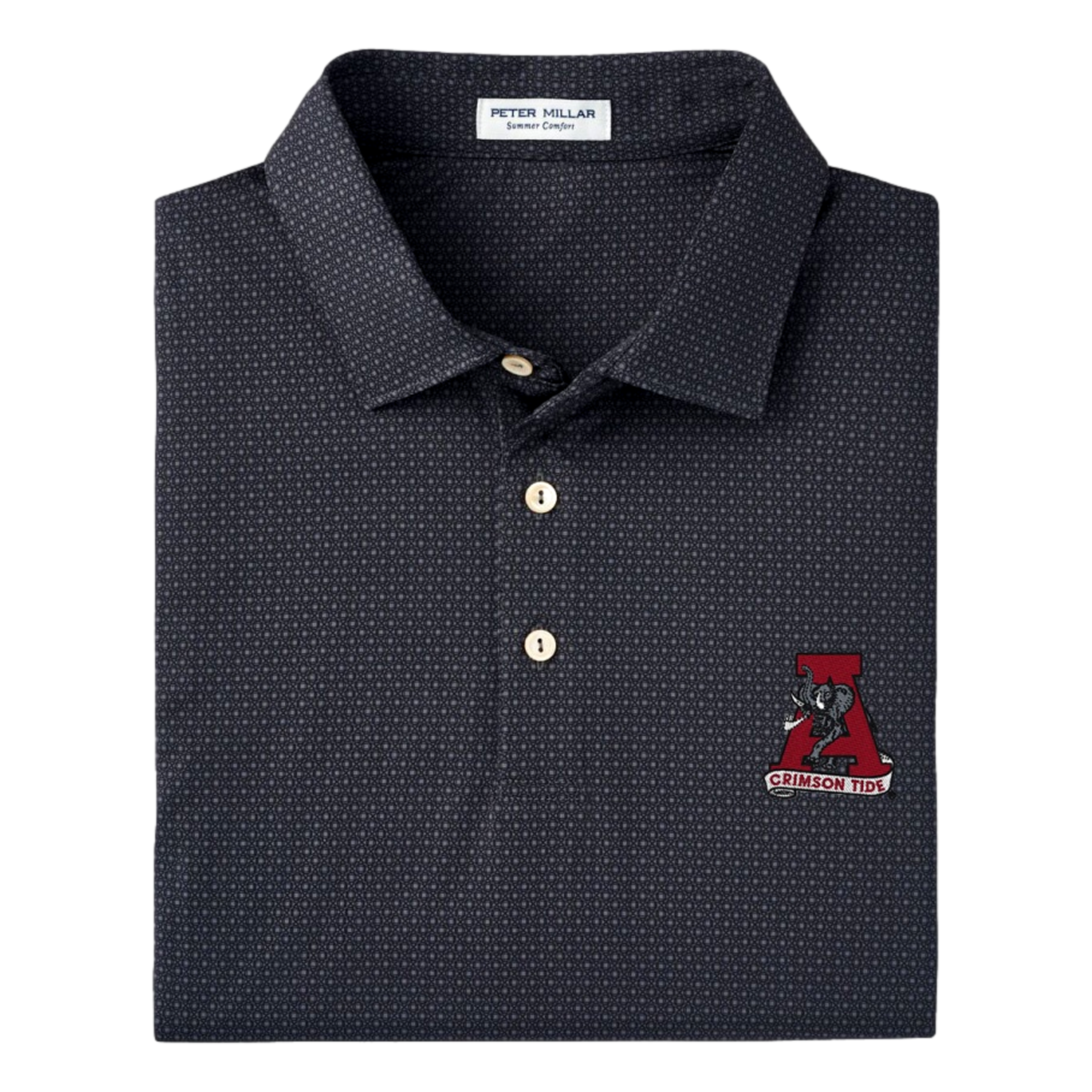 University of Alabama Tesseract Performance Jersey Men's Golf Polo Shirt