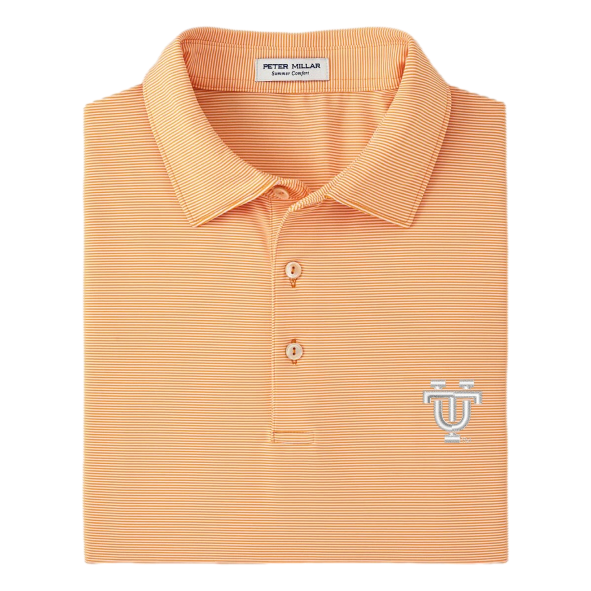 University of Tennessee Jubilee Performance Jersey Stripe Men's Short Sleeve Golf Polo Shirt