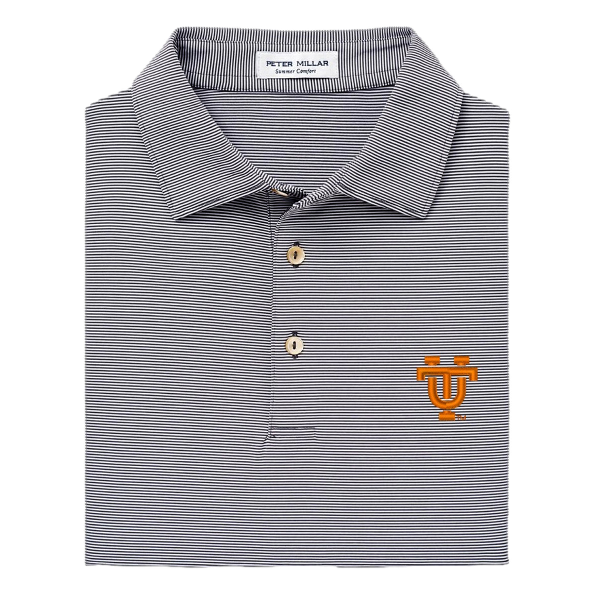University of Tennessee Jubilee Performance Jersey Stripe Men's Golf Polo Shirt
