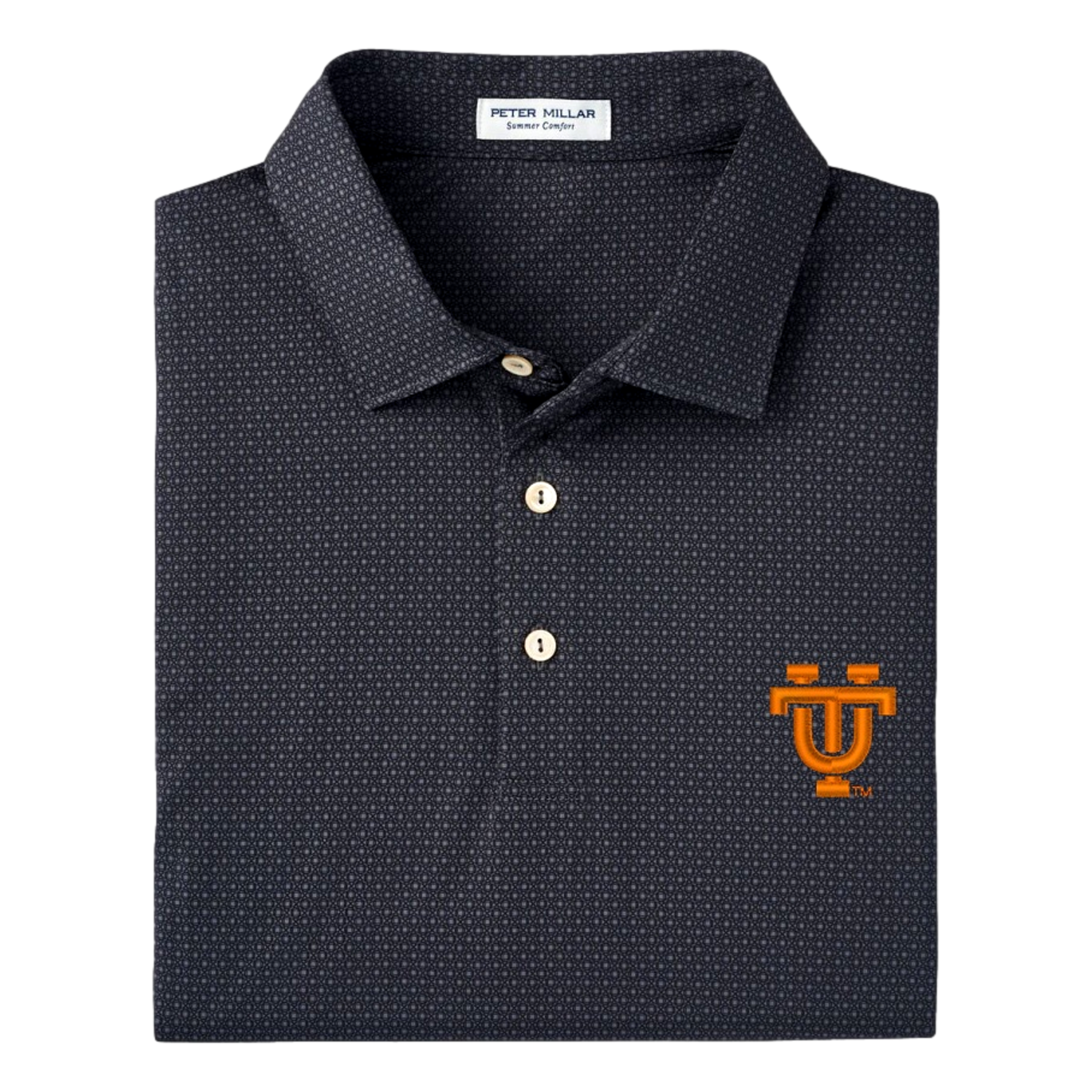 University of Tennessee Tesseract Performance Jersey Men's Short Sleeve Golf Polo Shirt
