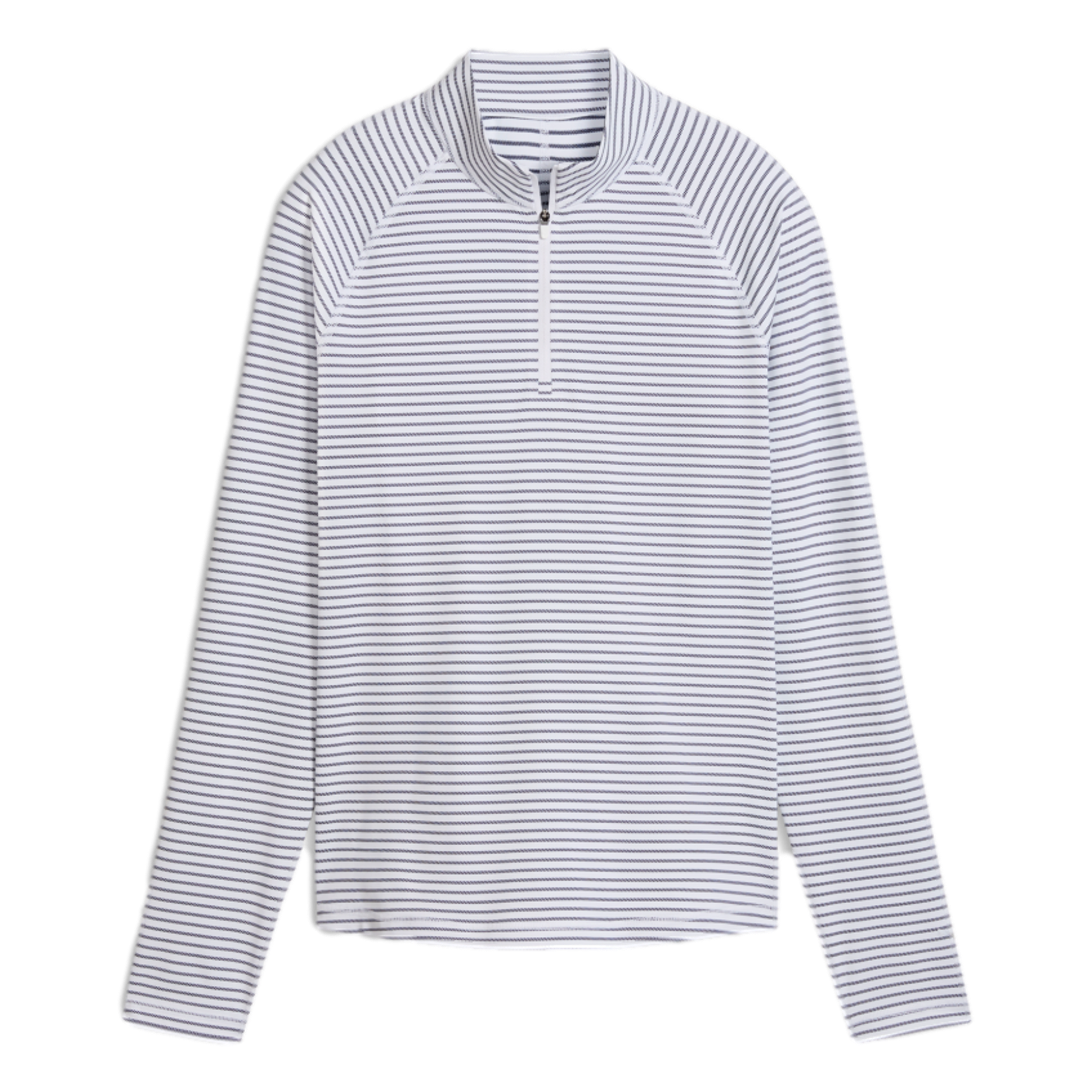 Stripe UV Sun Protection Women's Golf Quarter Zip