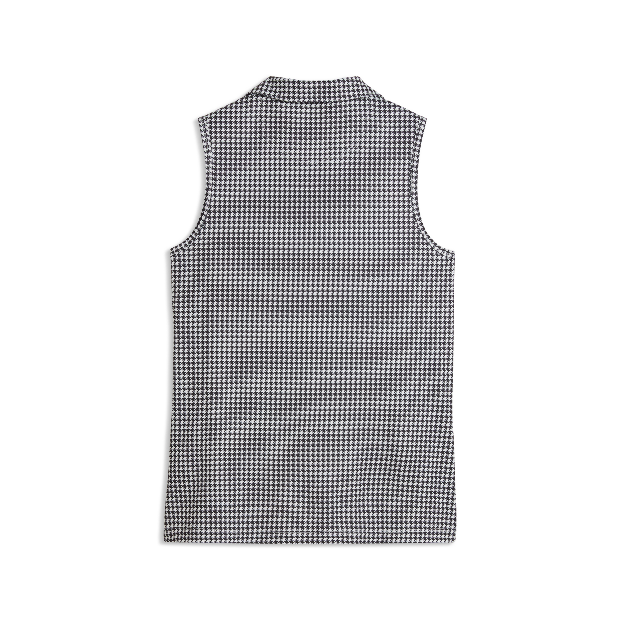 Cloudspun Mono Check Women's Sleeveless Golf Polo Shirt