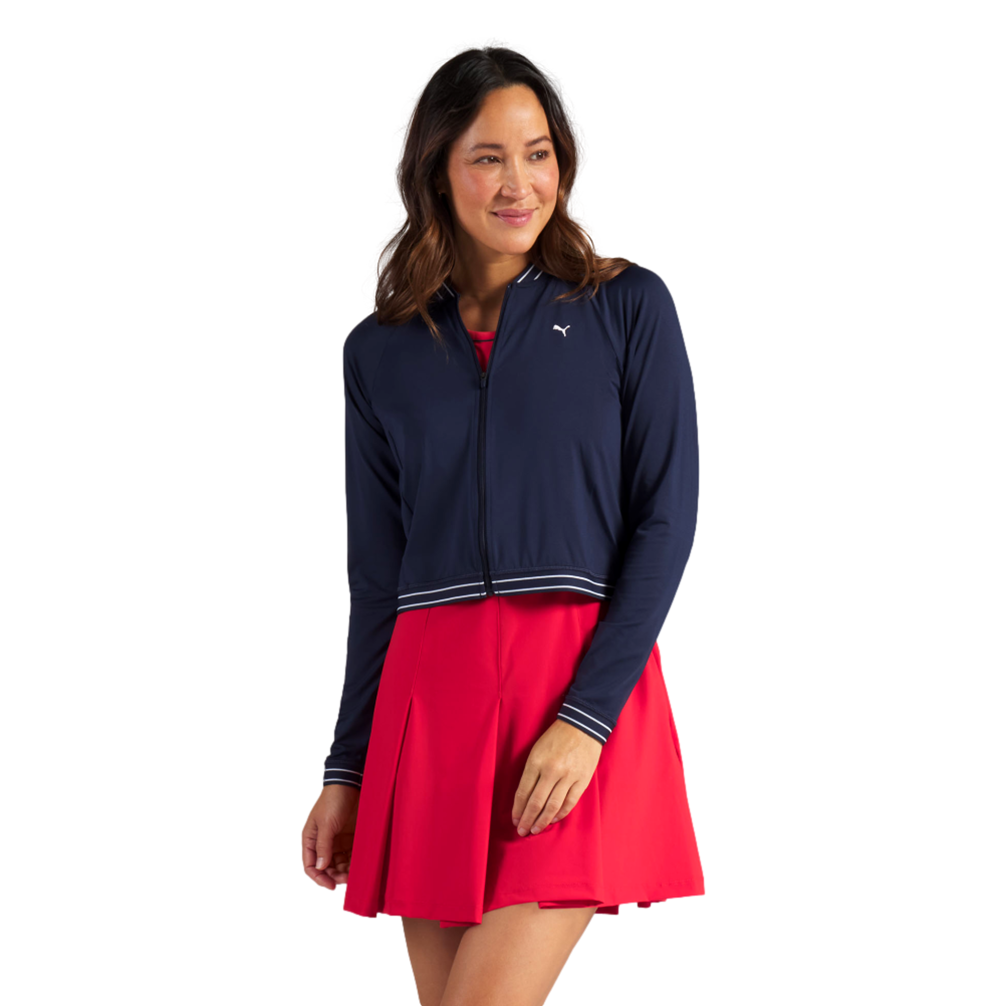 Sport Sun Protection Full Zip Women's Golf Jacket
