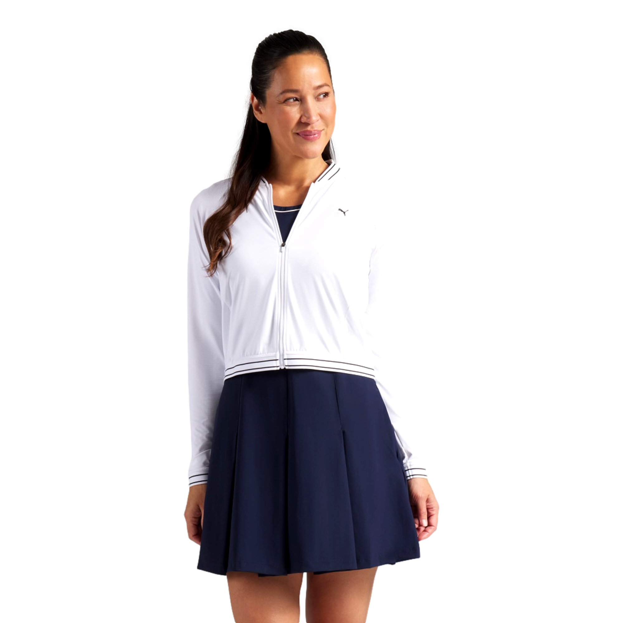 Sport Sun Protection Full Zip Women's Golf Jacket