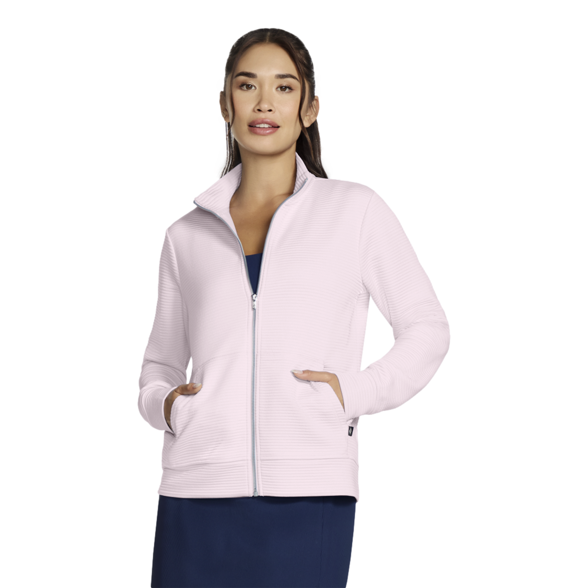 Women's Hoodless Hoodie Go Walk Everywhere Full-Zip Jacket