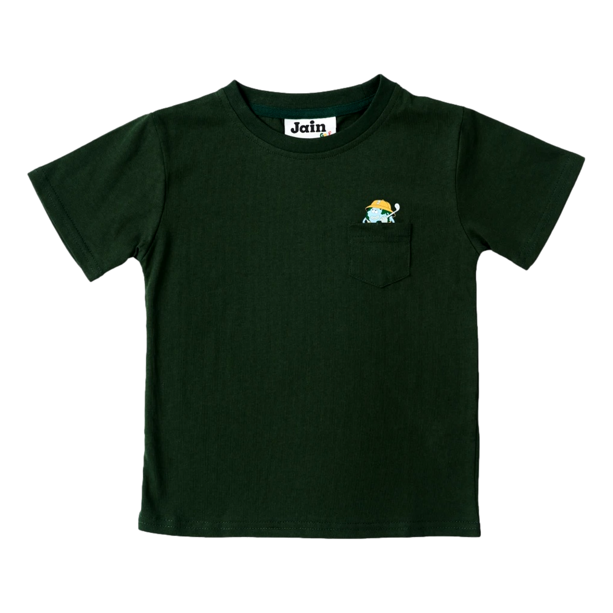 Unisex Crew Neck Golf Pocket Tee