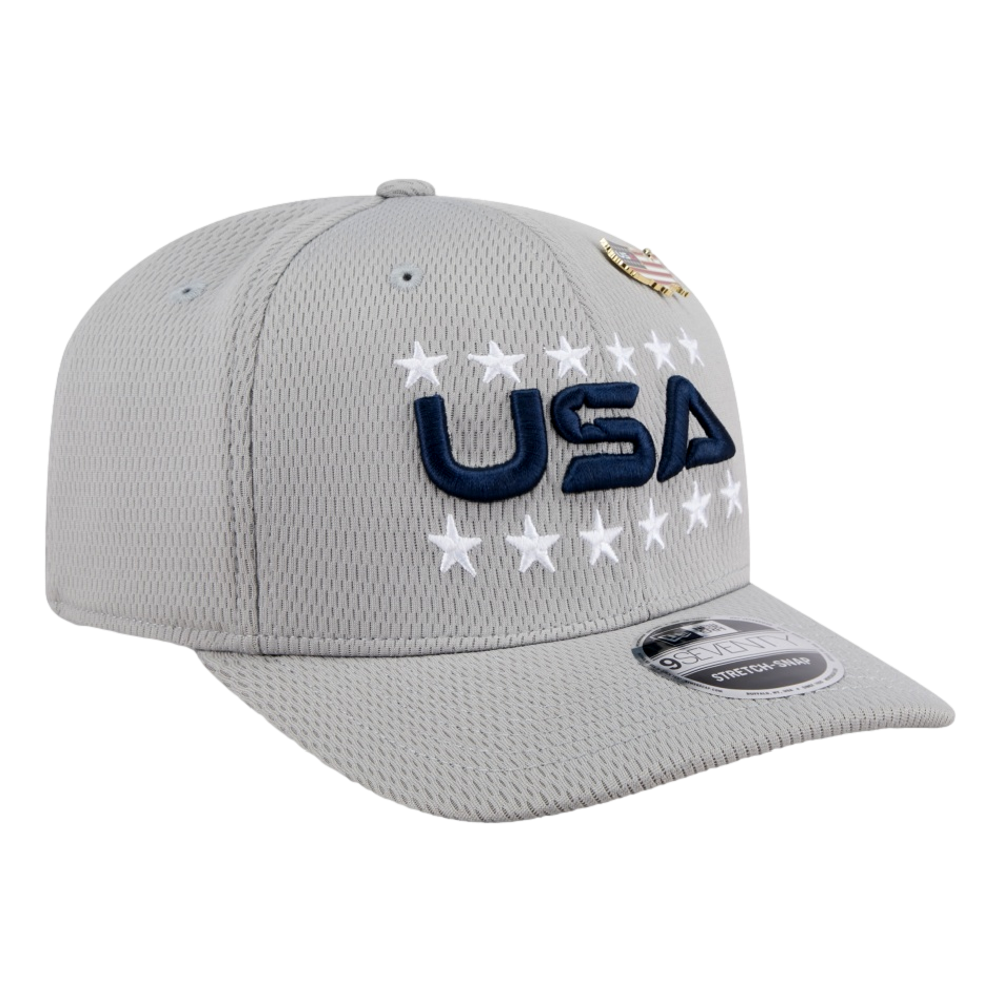 2025 Ryder Cup Team USA 9Seventy Stretch Snap Golf Hat