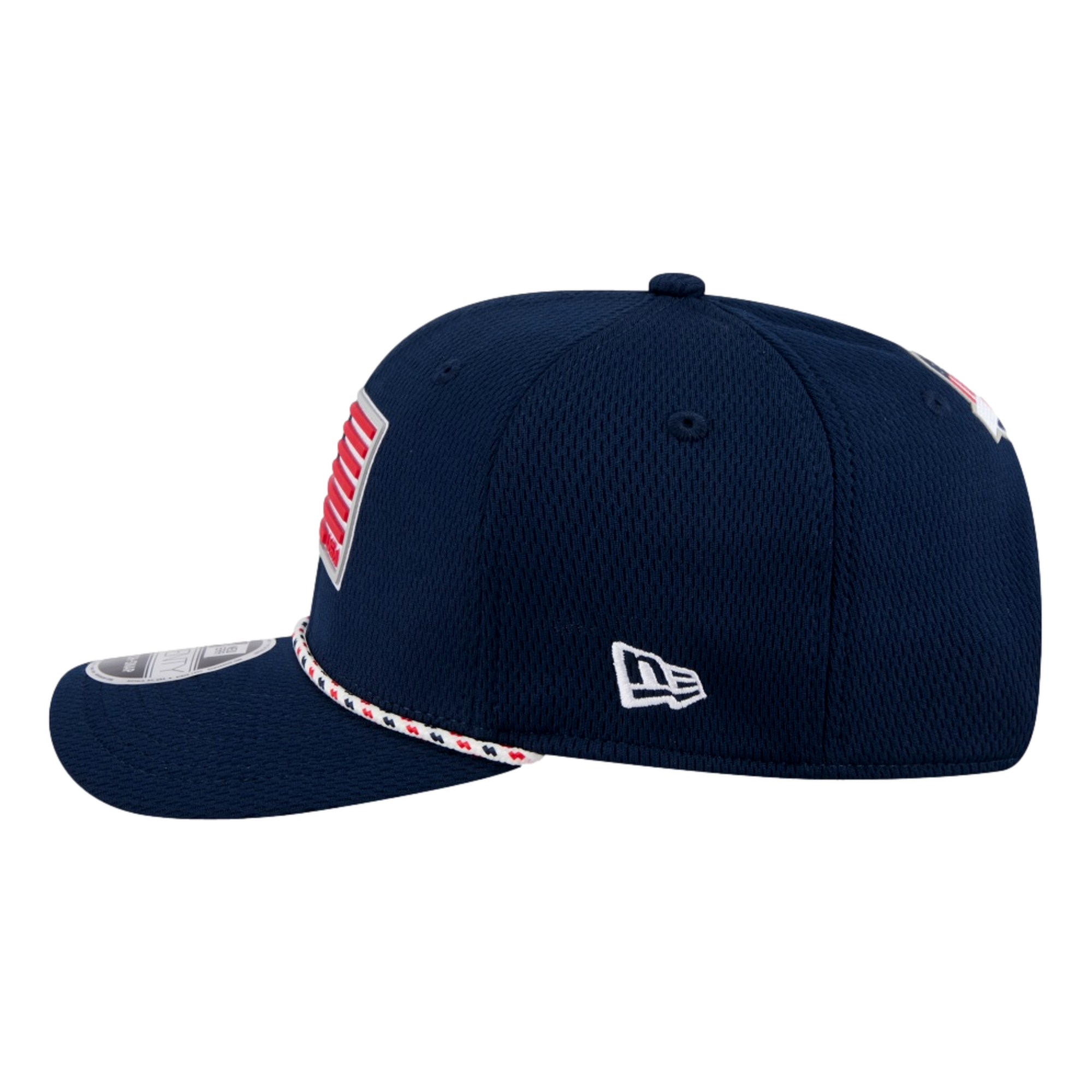2025 Ryder Cup Team USA Flag 9Seventy Stretch Snap Golf Hat