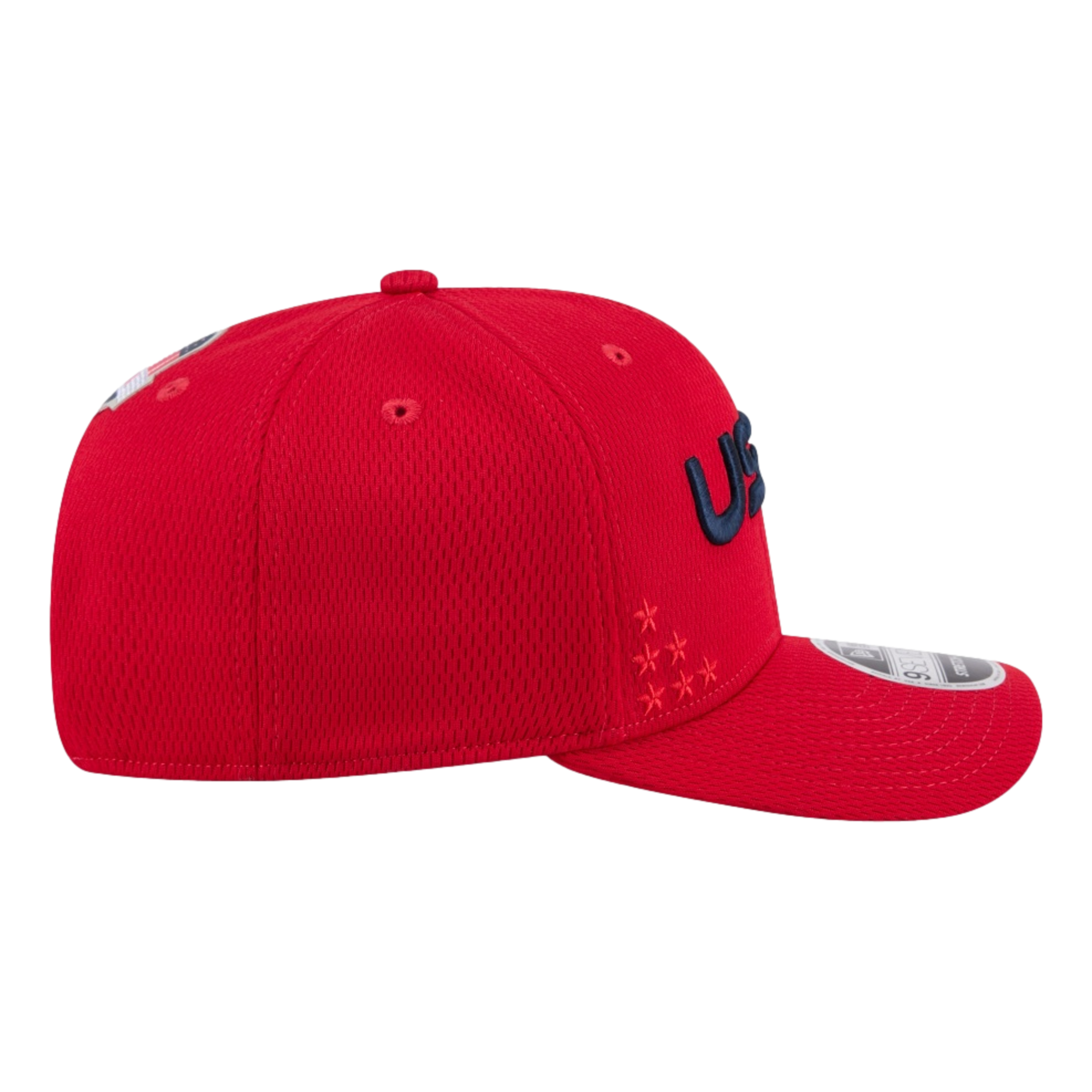 2025 Ryder Cup Team USA Flag 9Seventy Stretch Snap Golf Hat