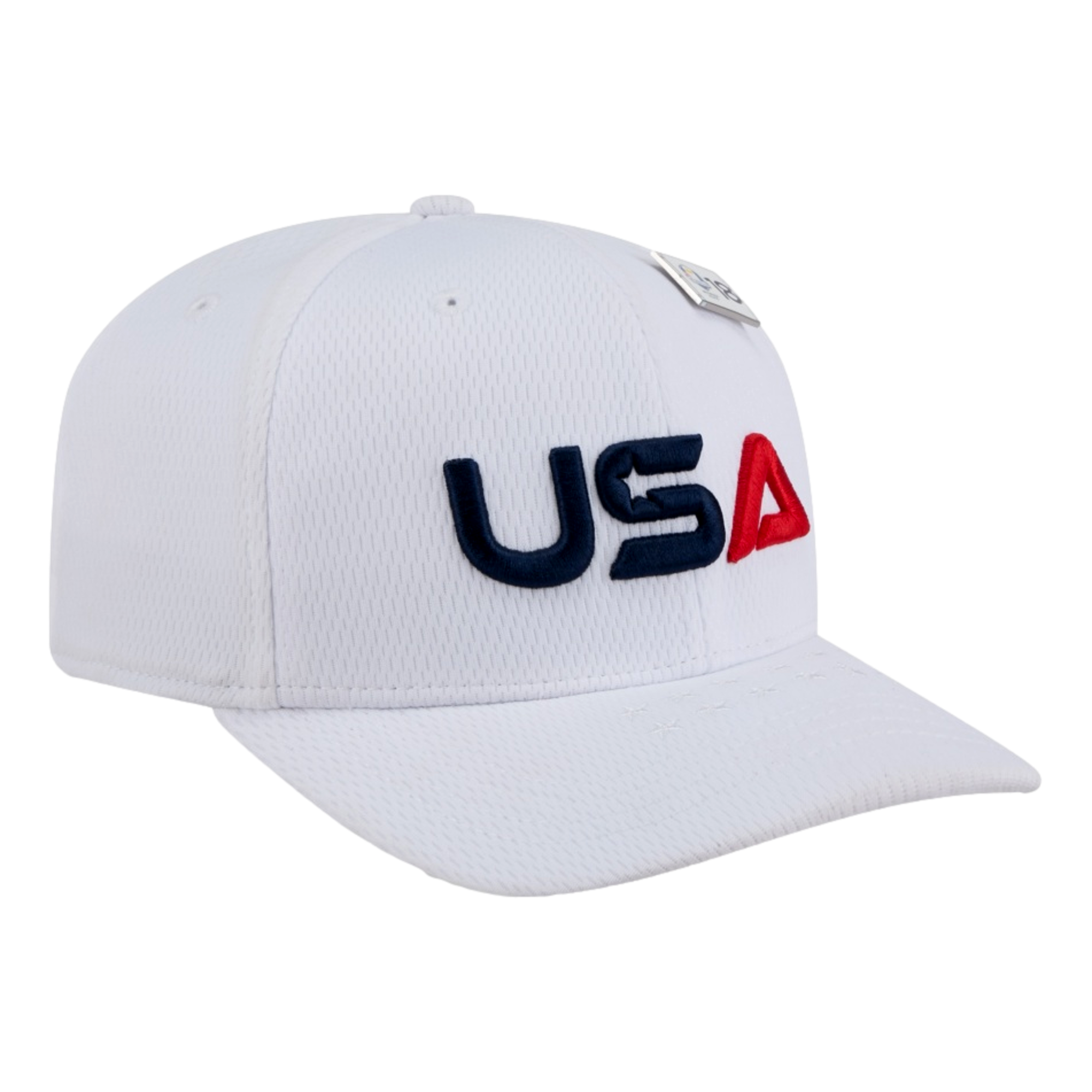 2025 Ryder Cup Team USA Flag 9Seventy Stretch Snap Golf Hat