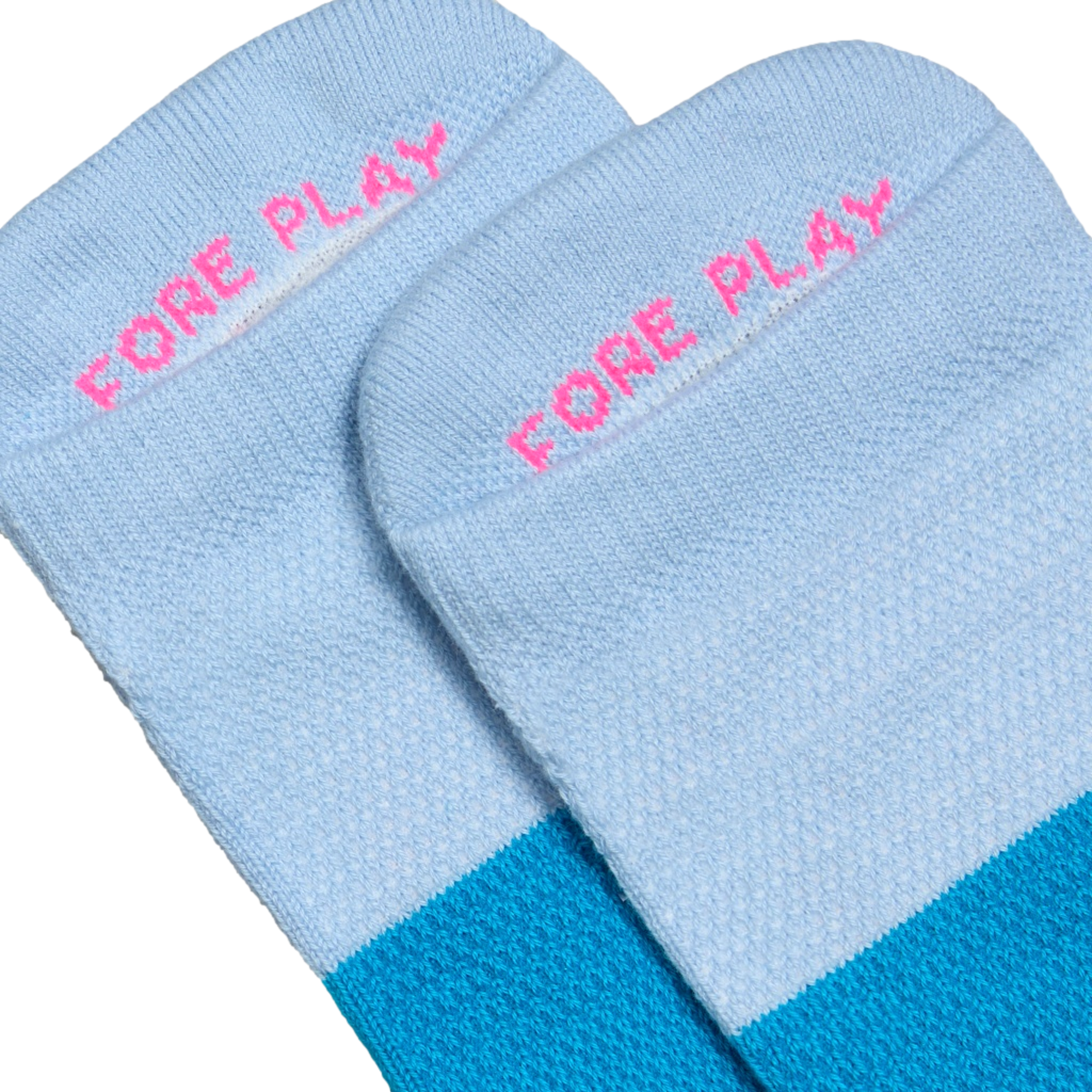 Two Tone Fore Play Men's Ankle Golf Socks