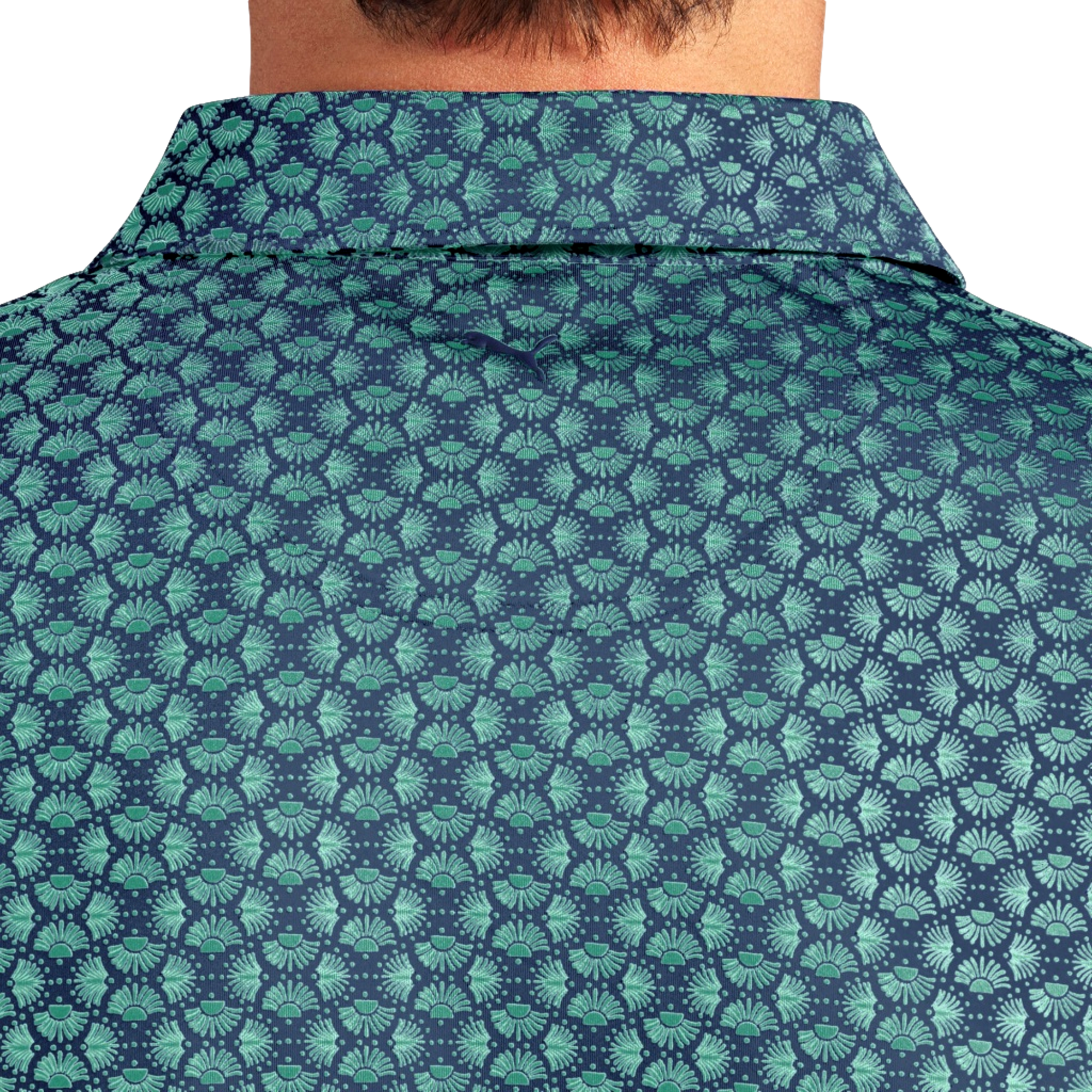 MATTR Scallop Men's Short Sleeve Golf Polo Shirt