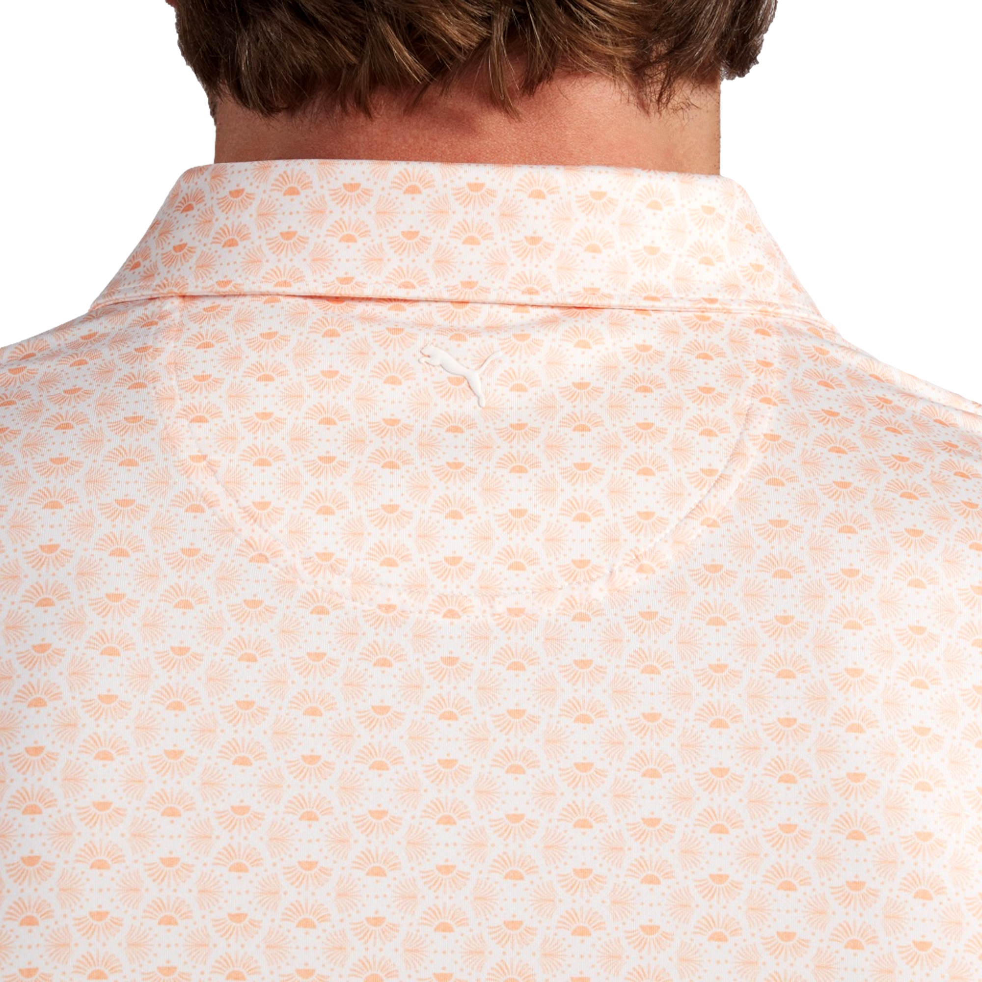 MATTR Scallop Men's Short Sleeve Golf Polo Shirt