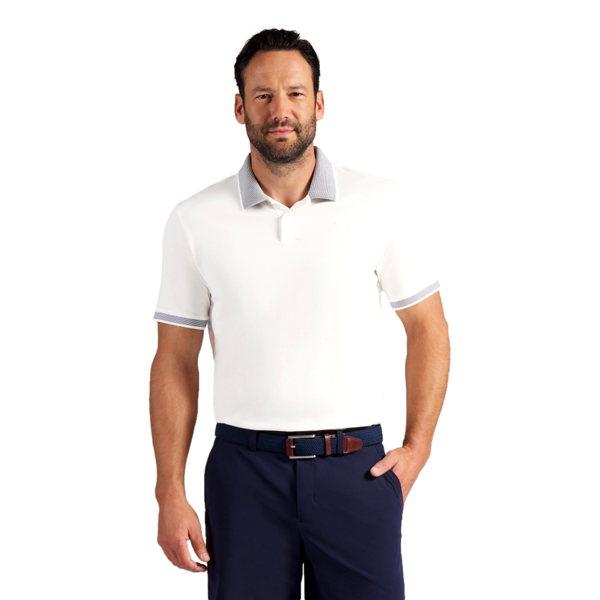 Modalon Crafted Men's Short Sleeve Golf Polo Shirt