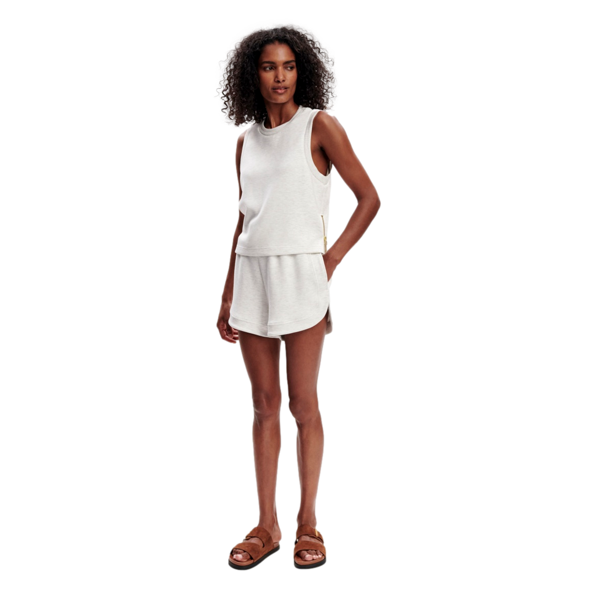 Shea Cropped Tank Women's Sleeveless Golf Shirt