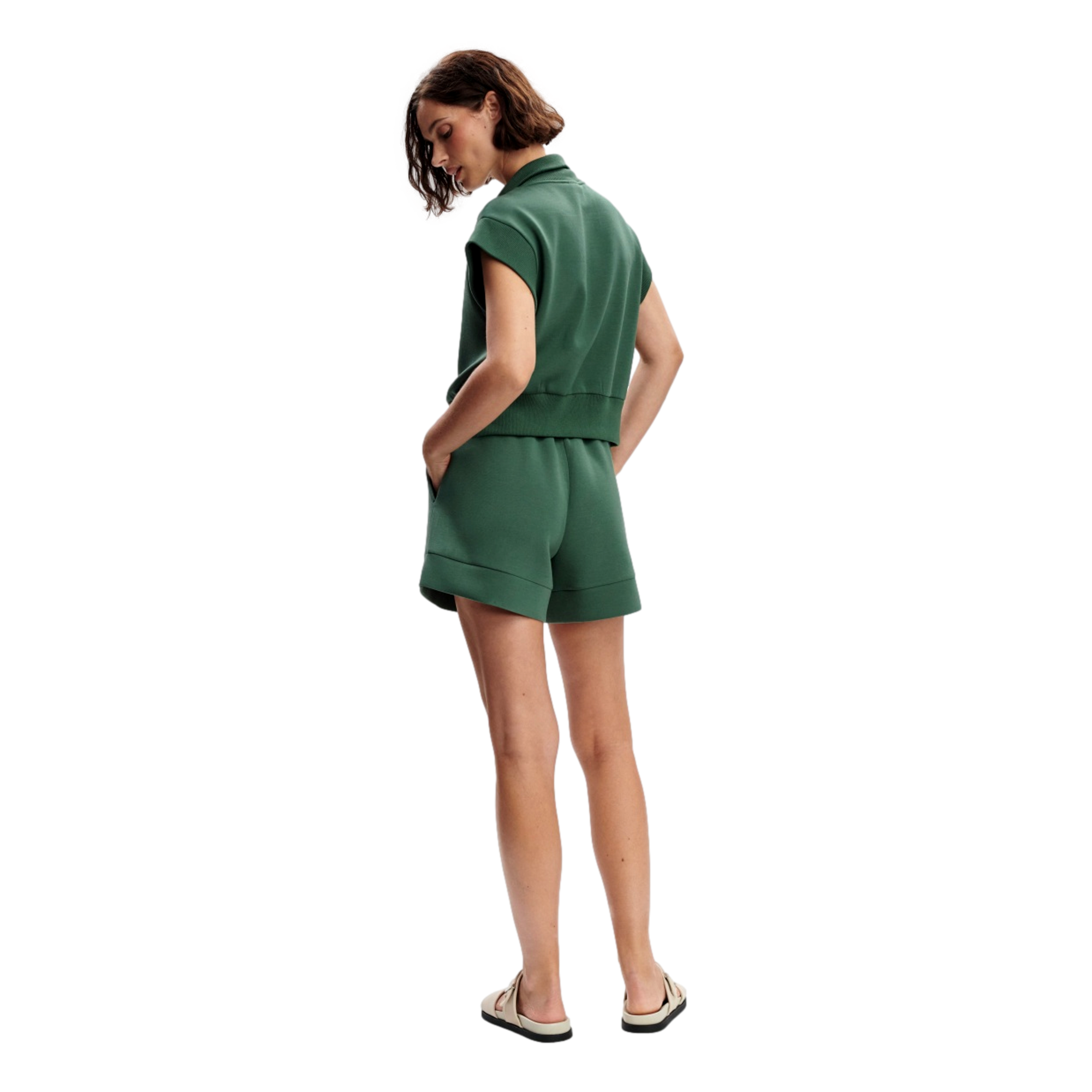 Kelly Quarter Zip Women's Short Sleeve Golf Shirt
