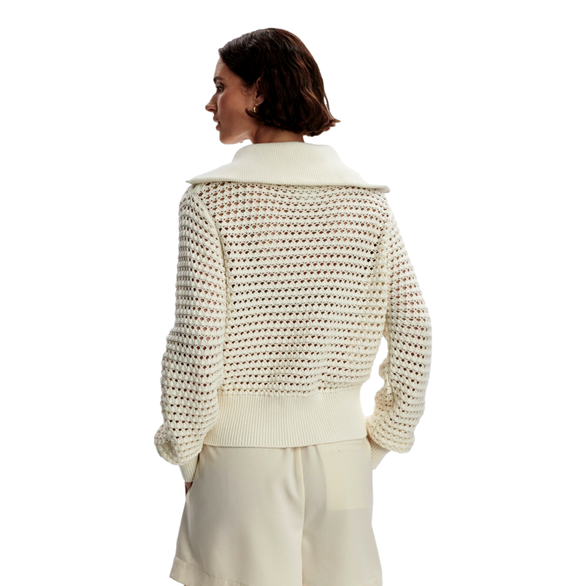Women's Eloise Knit Full Zip Long Sleeve Jacket