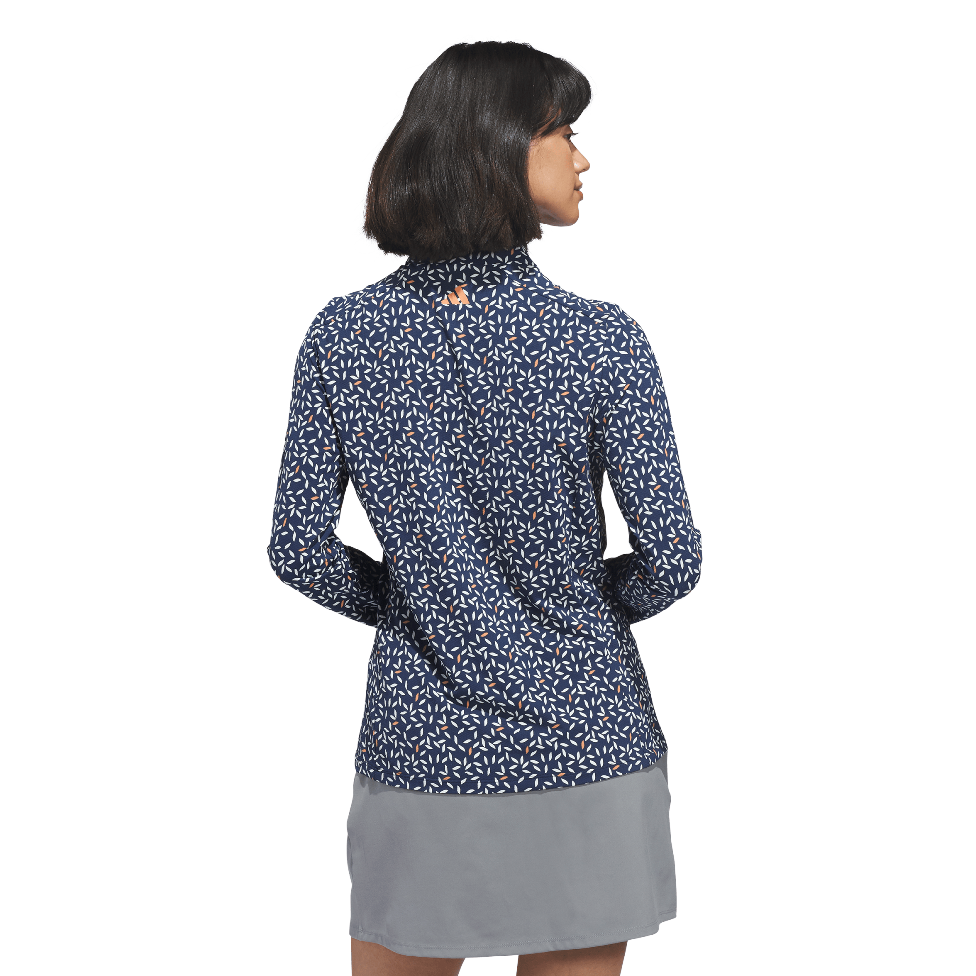 Ultimate365 Printed Women's Mock Golf Quarter Zip