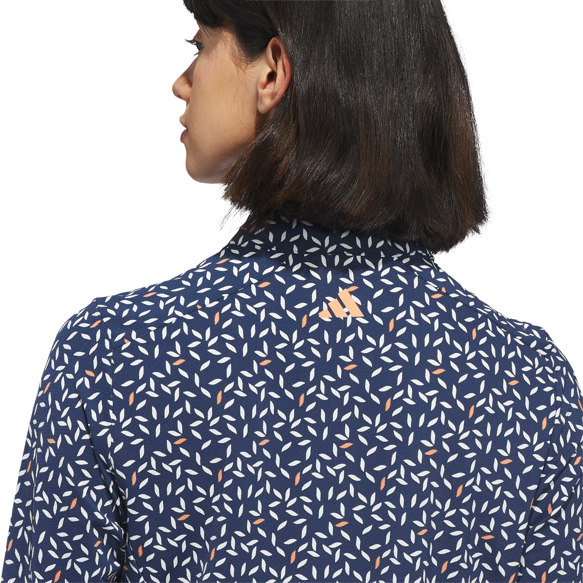 Ultimate365 Printed Women's Mock Golf Quarter Zip