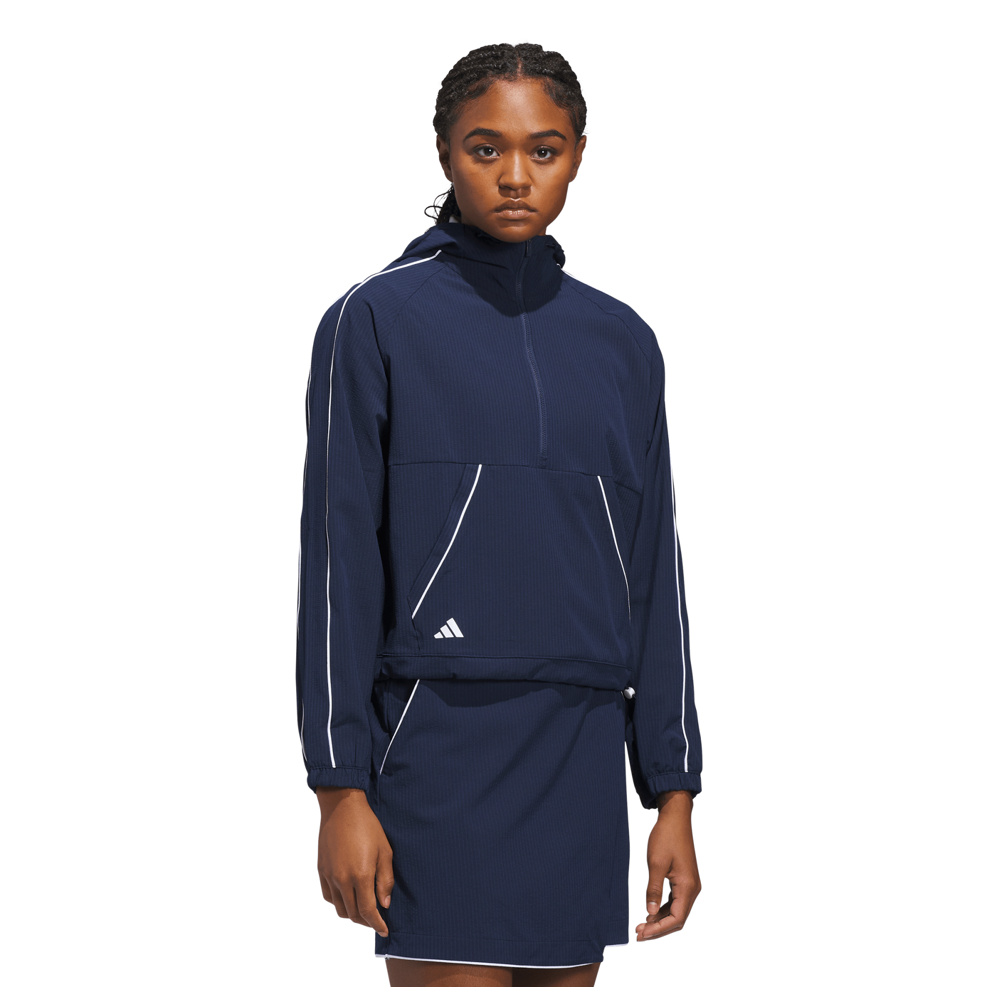 Ultimate365 Seersucker Women's Quarter Zip Golf Jacket | PGA TOUR
