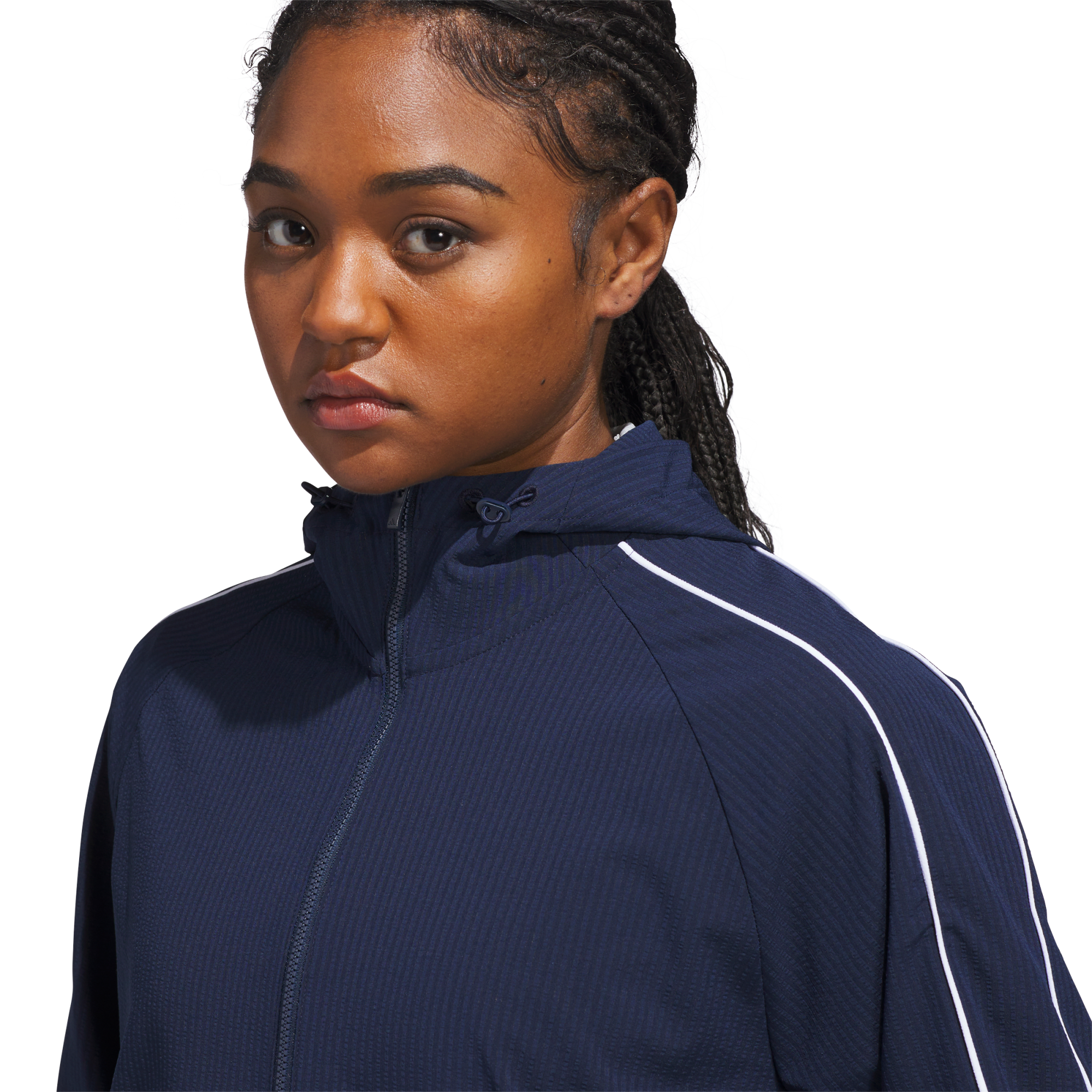 Ultimate365 Seersucker Women's Quarter Zip Golf Jacket | PGA TOUR