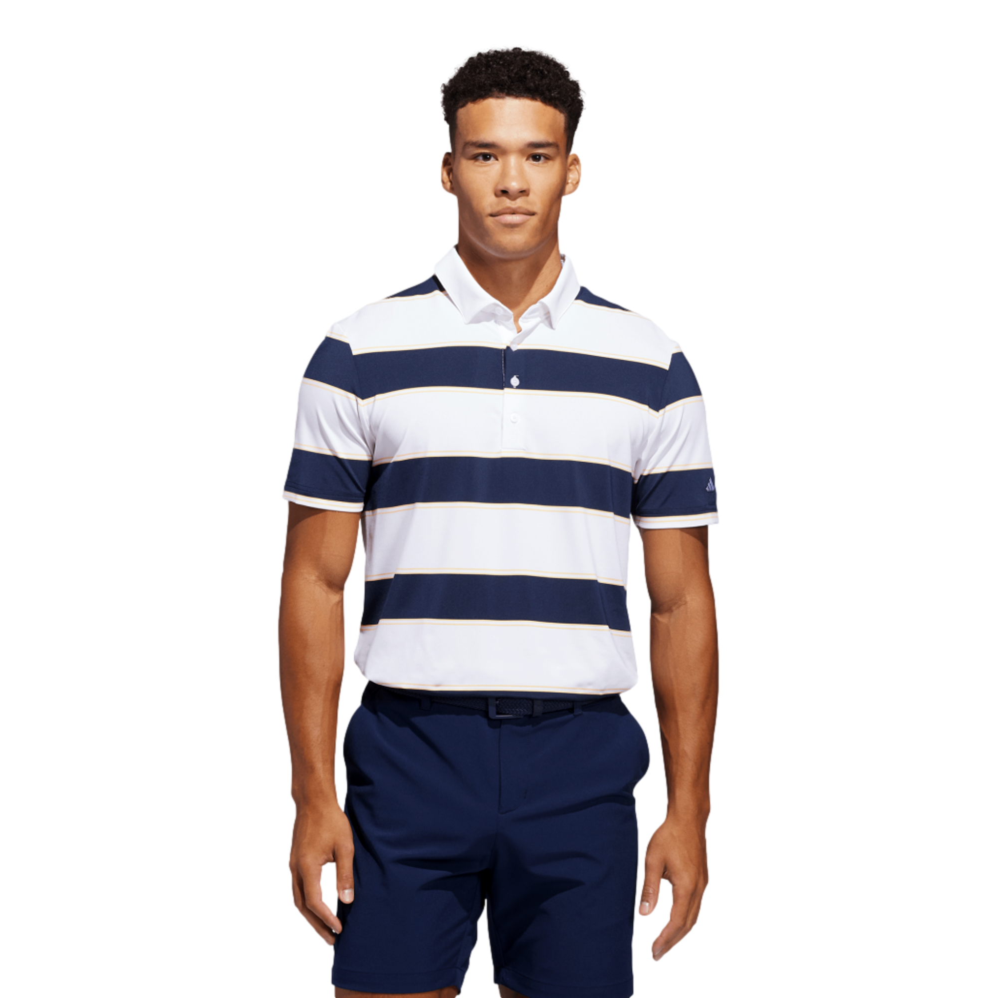 Ultimate 365+ Jumbo Striped Men's Golf Polo Shirt