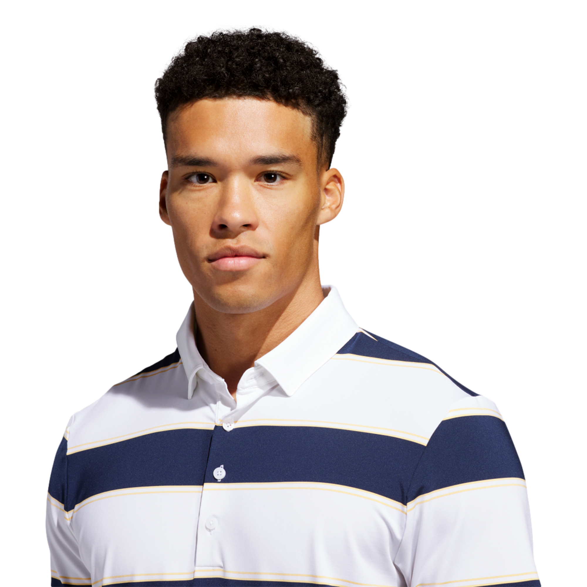 Ultimate 365+ Jumbo Striped Men's Golf Polo Shirt
