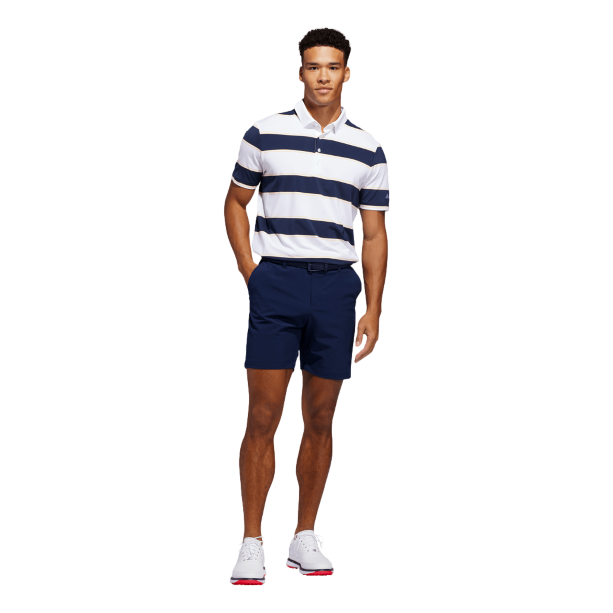 Ultimate 365+ Jumbo Striped Men's Golf Polo Shirt