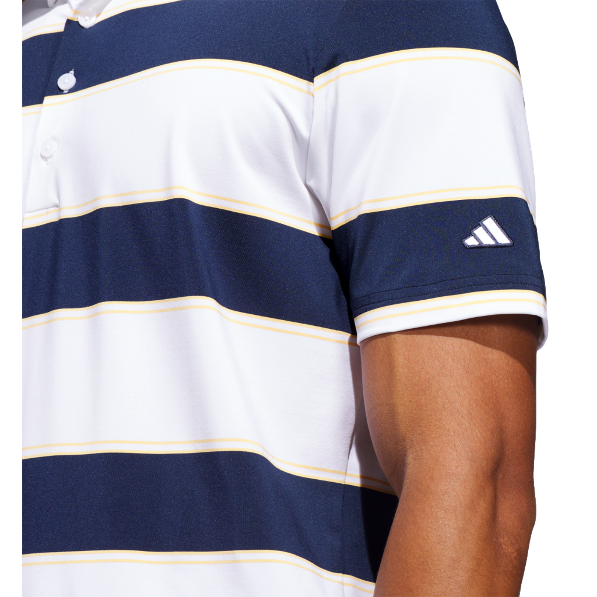 Ultimate 365+ Jumbo Striped Men's Golf Polo Shirt