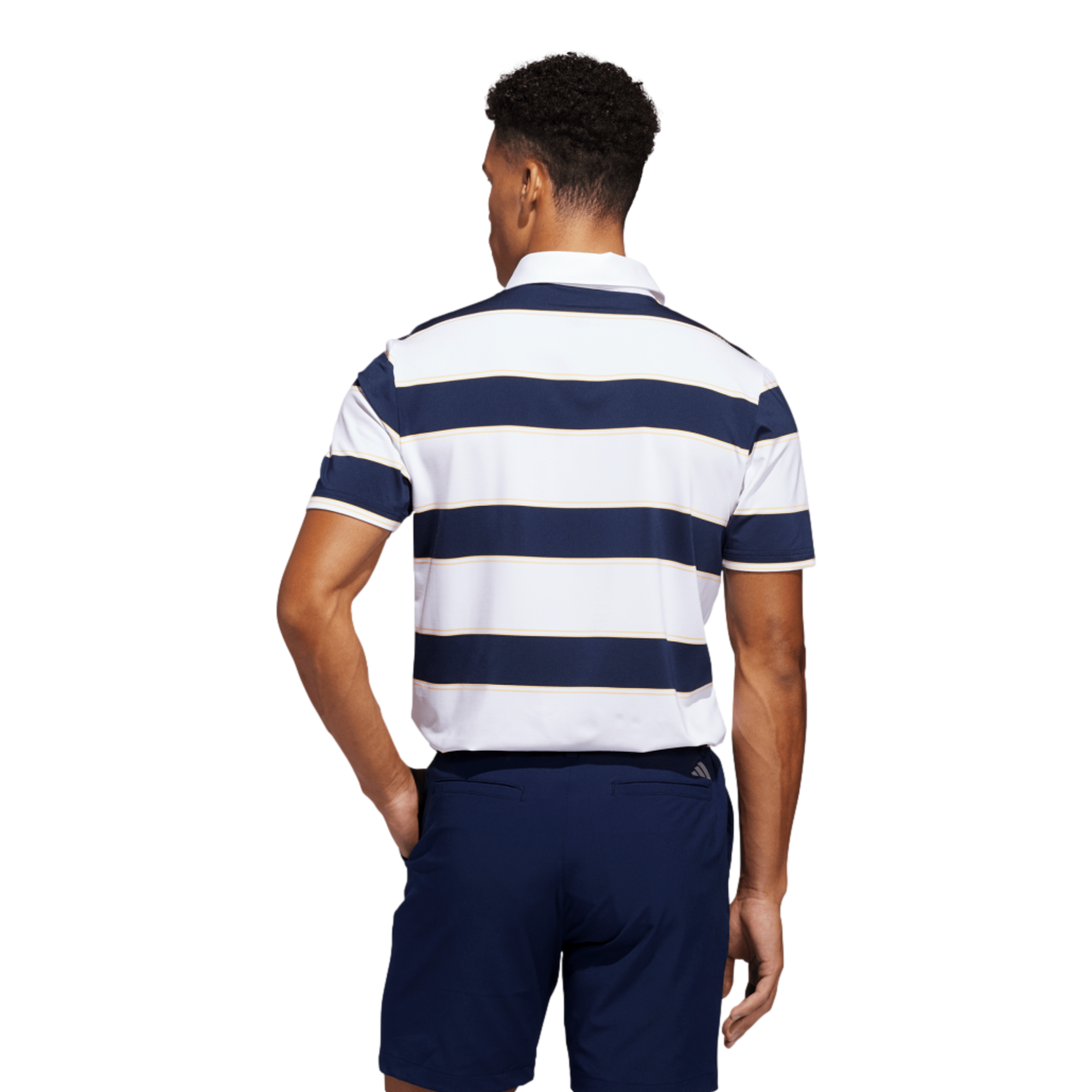 Ultimate 365+ Jumbo Striped Men's Golf Polo Shirt