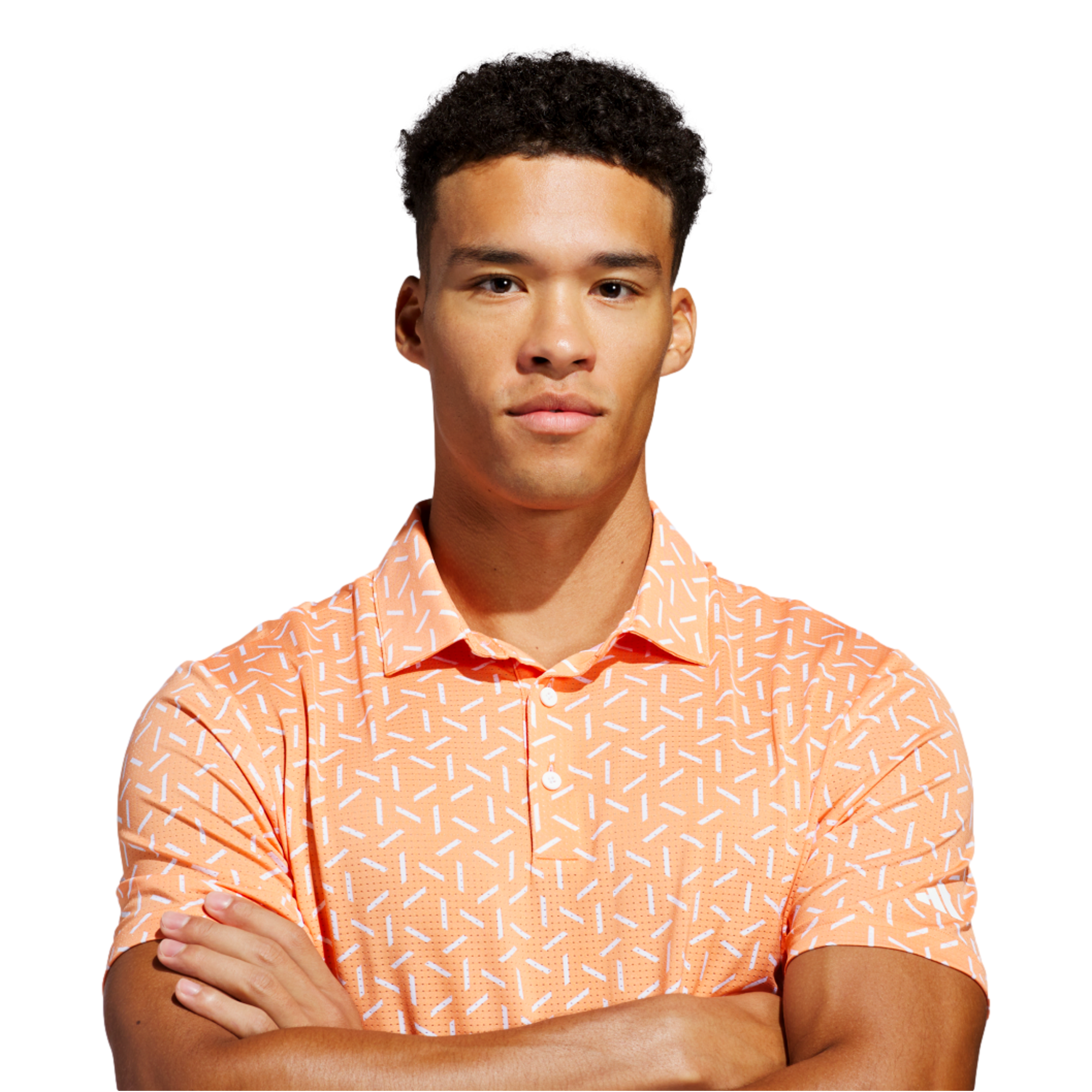 Ultimate 365 Mesh Print Men's Golf Polo Shirt