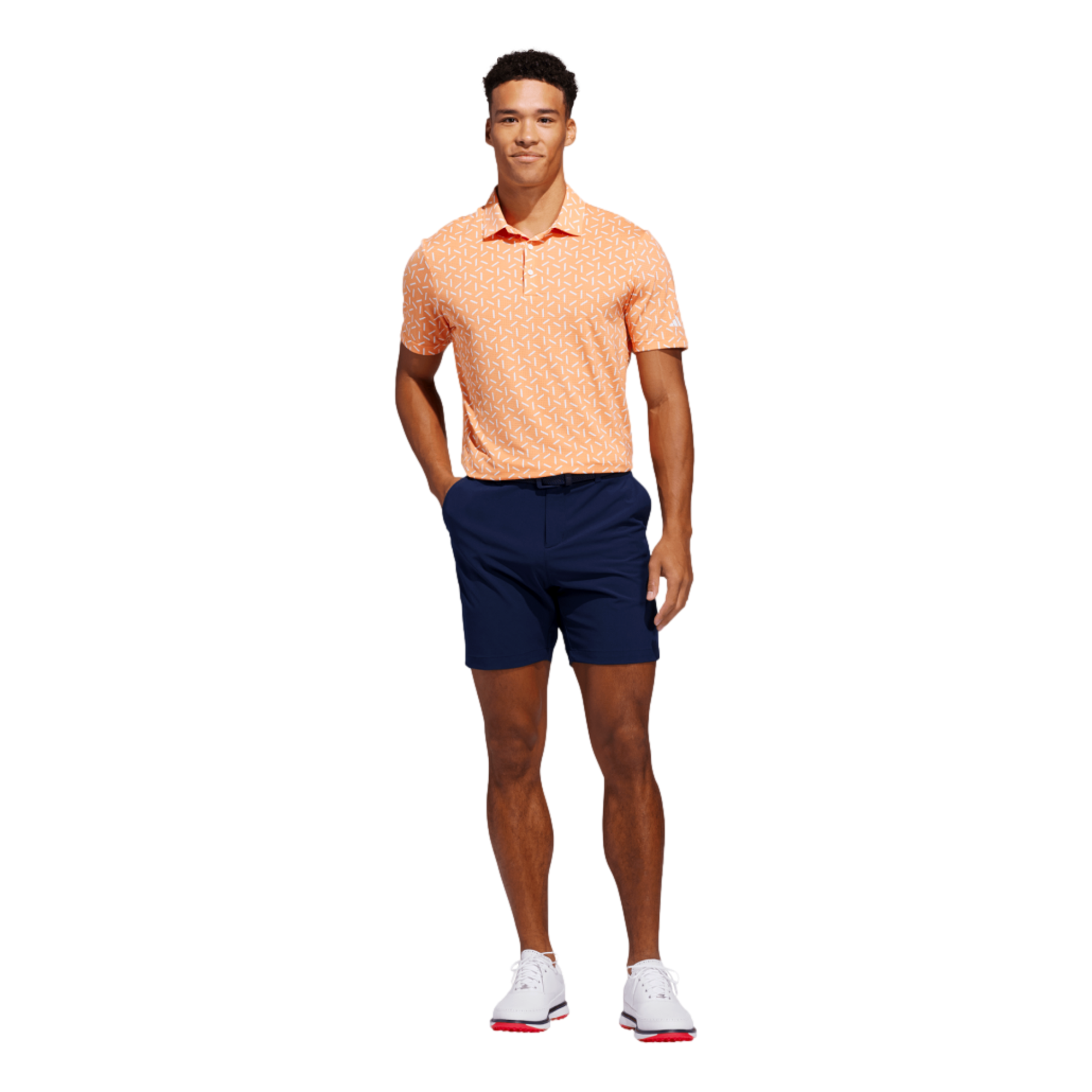 Ultimate 365 Mesh Print Men's Golf Polo Shirt