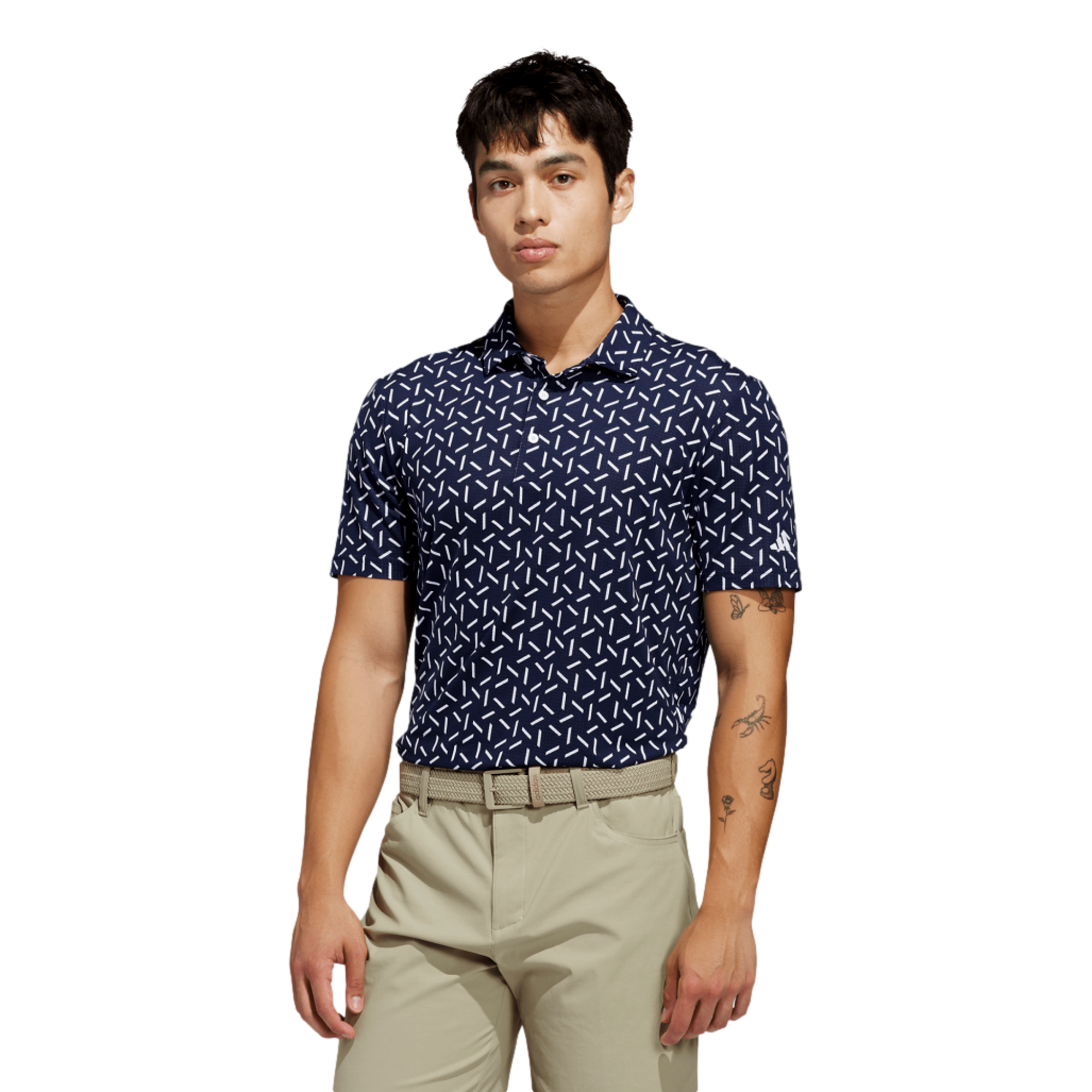 Ultimate 365 Mesh Print Men's Golf Polo Shirt