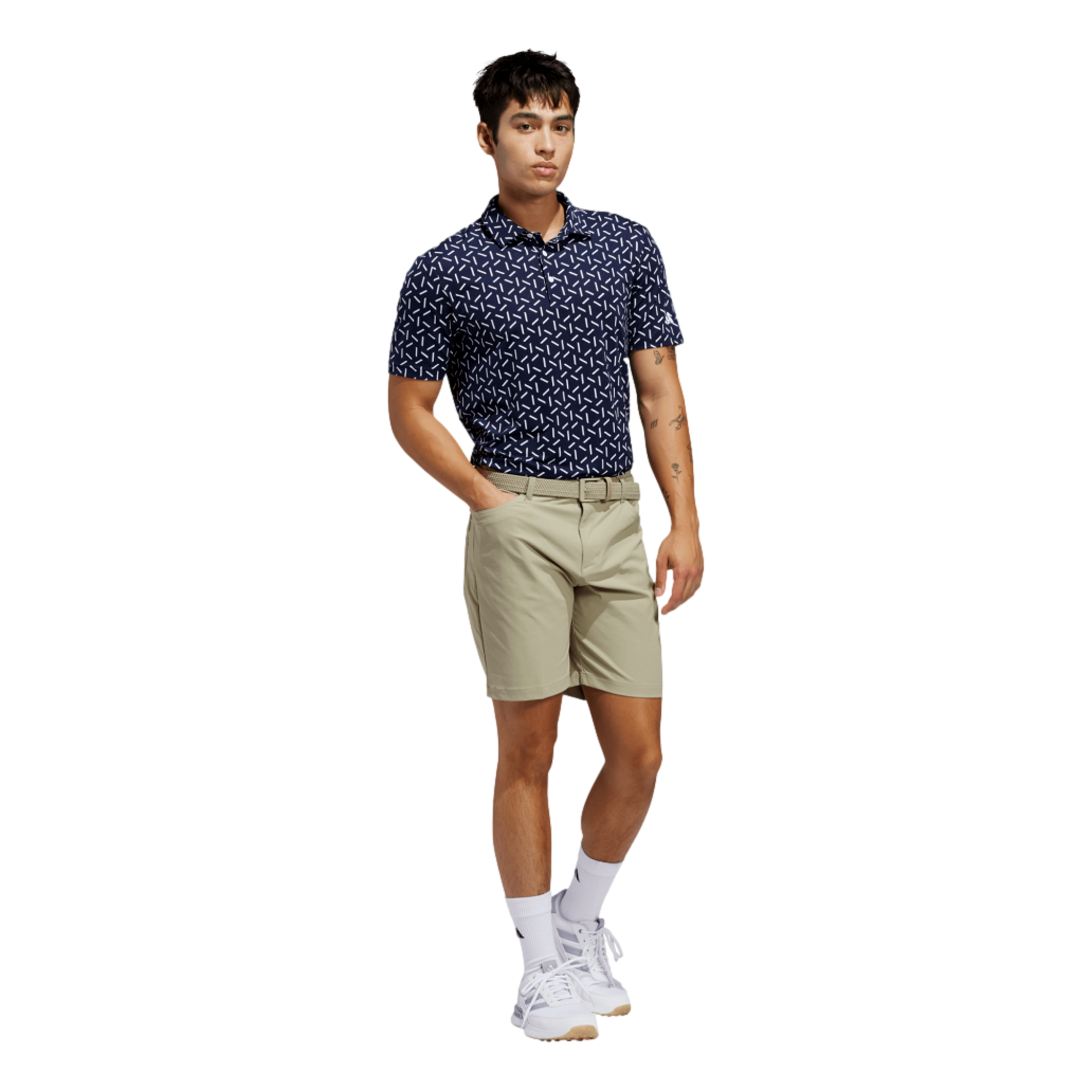 Ultimate 365 Mesh Print Men's Golf Polo Shirt