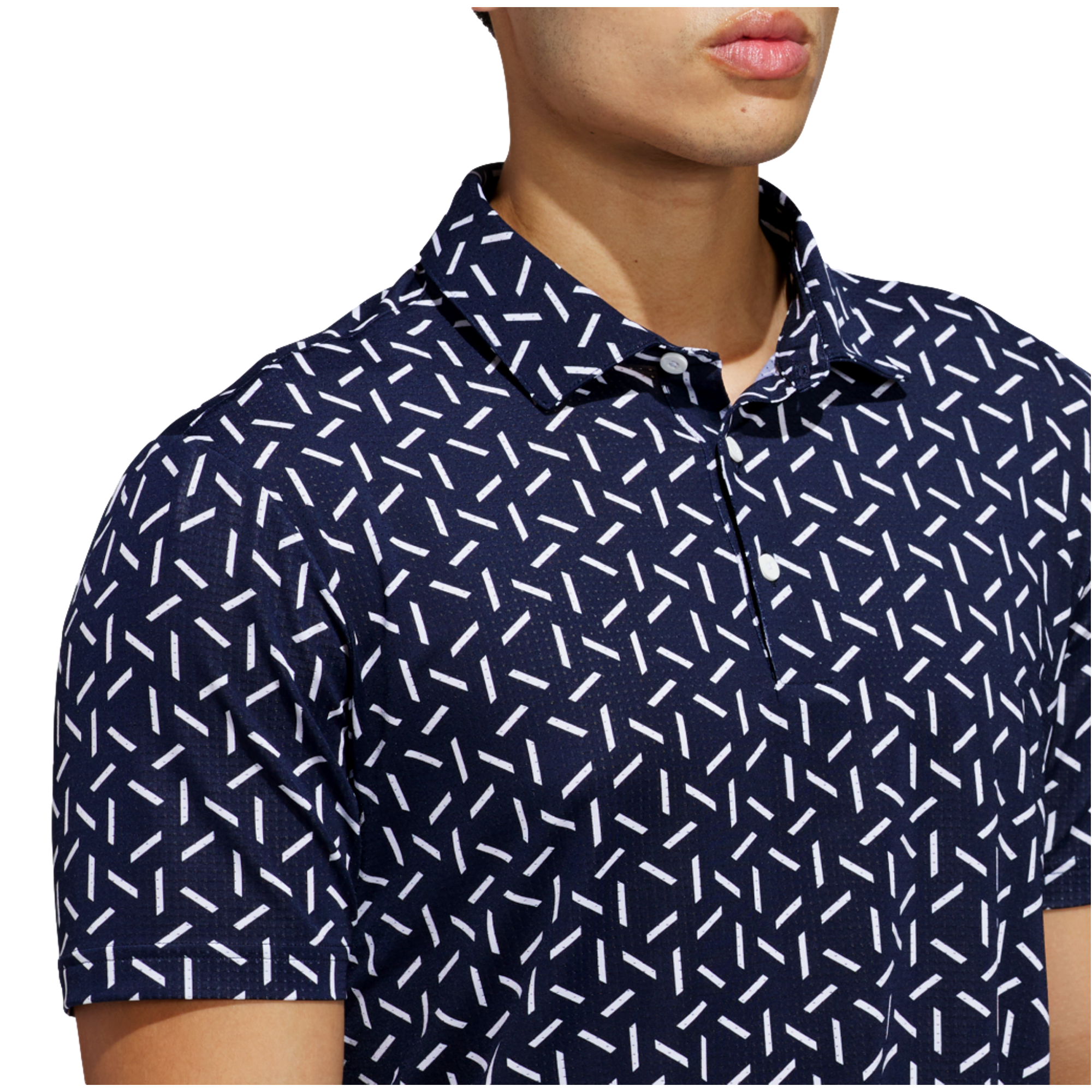 Ultimate 365 Mesh Print Men's Golf Polo Shirt