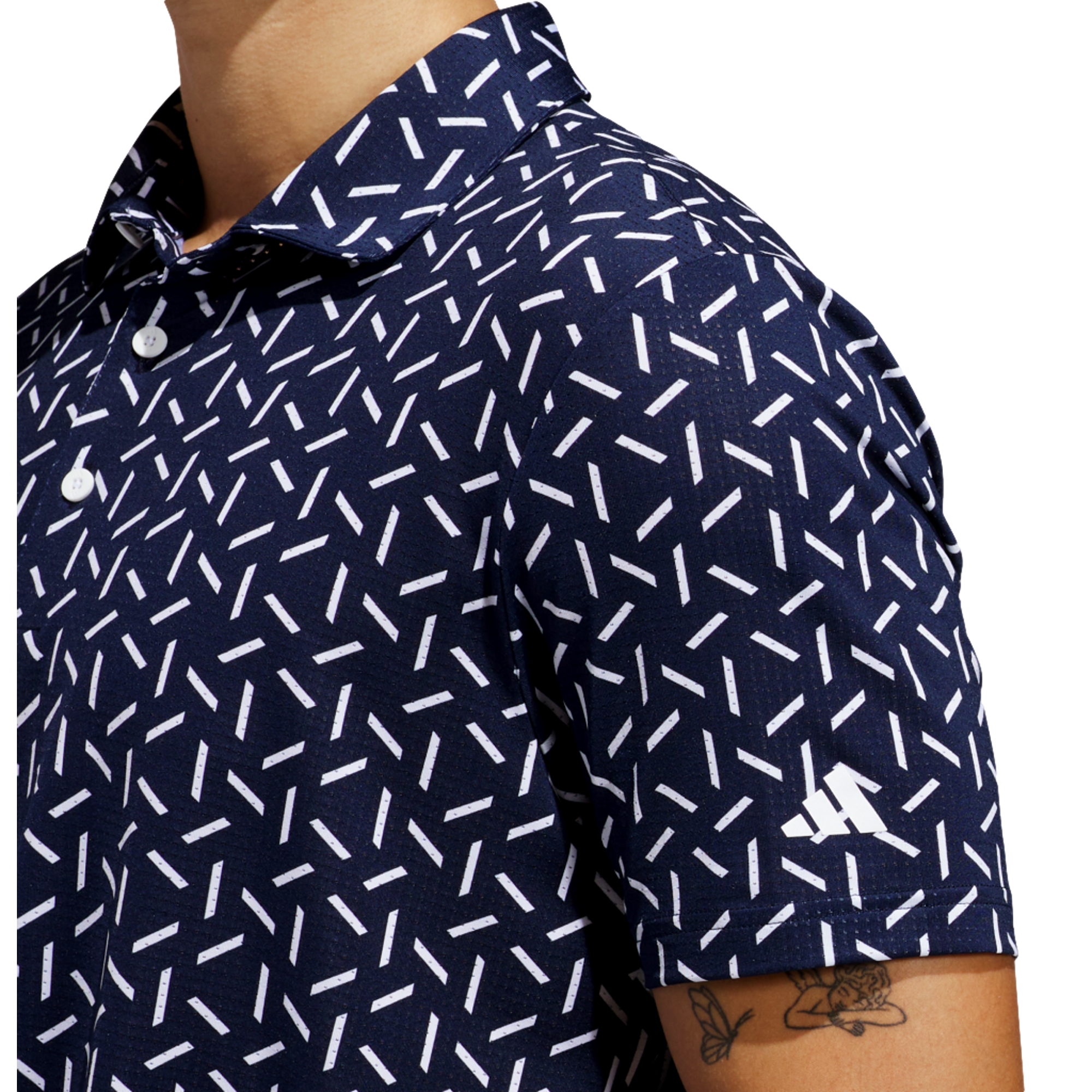 Ultimate 365 Mesh Print Men's Golf Polo Shirt