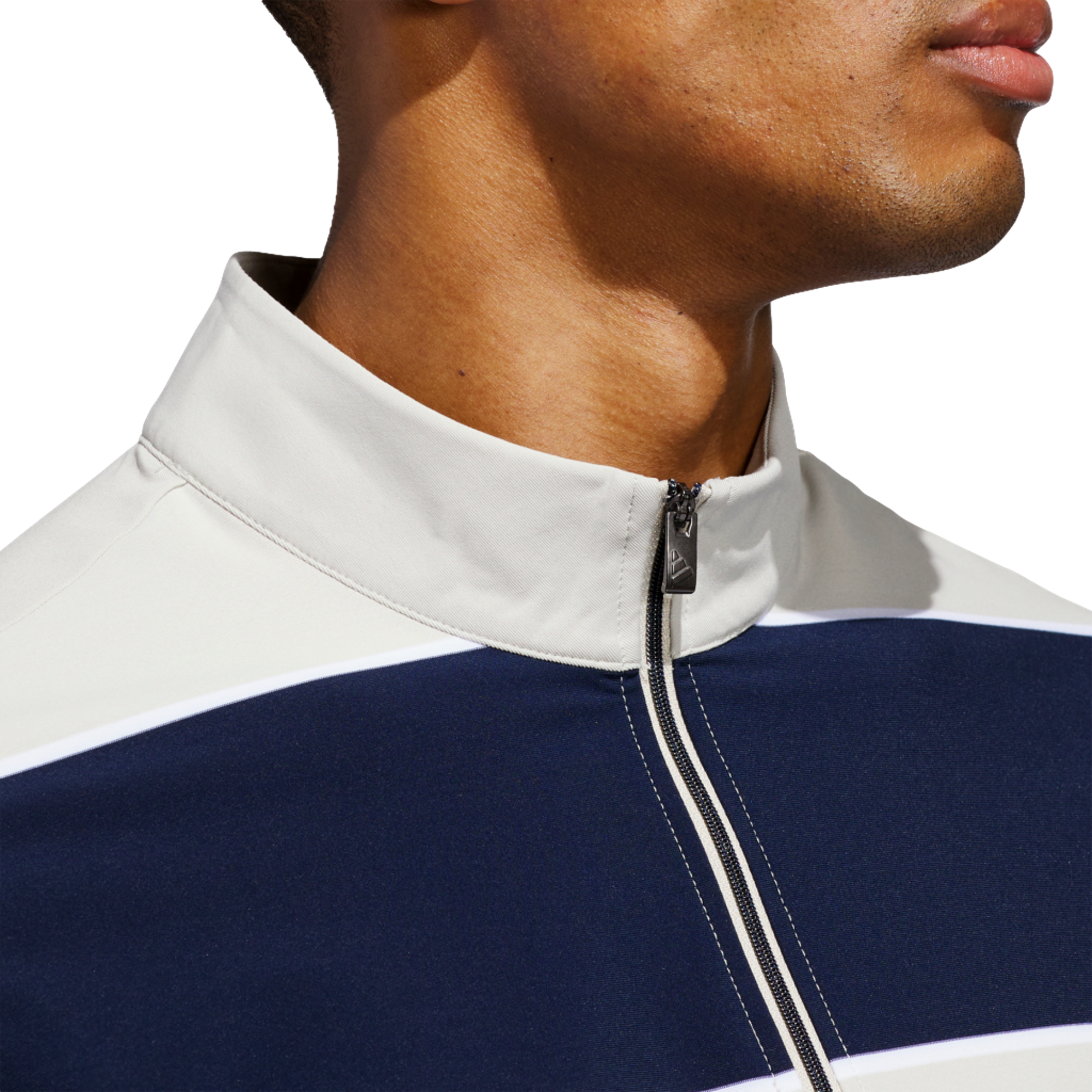 Ultimate 365 Rugby Striped Men's Long Sleeve Golf Polo Shirt