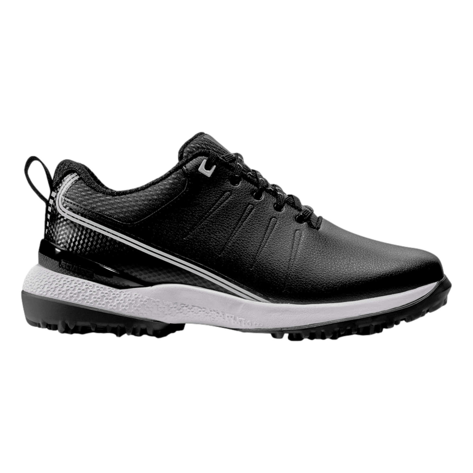 sui② Men's Charged Draw 2 SL Spikeless Golf Shoe - Black | UNDER