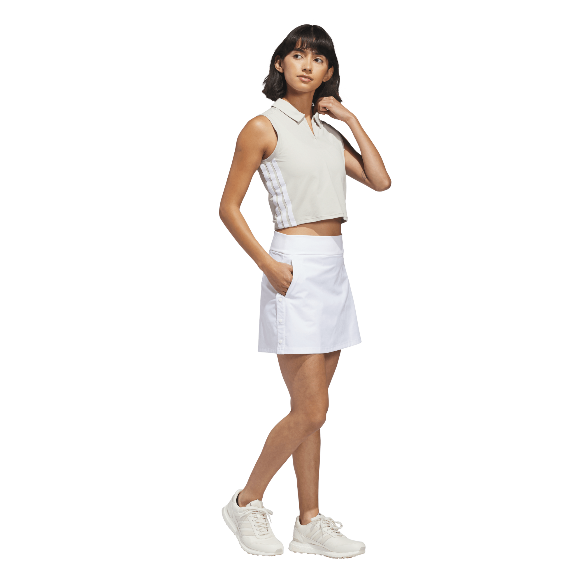 Beyond The Course Side-Snap Twistweave Women's 15" Golf Skort
