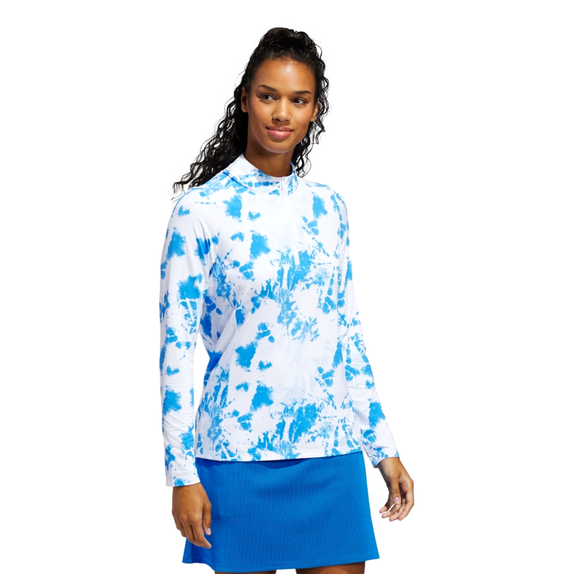 Ultimate365 Printed Mock Women's Golf Quarter Zip