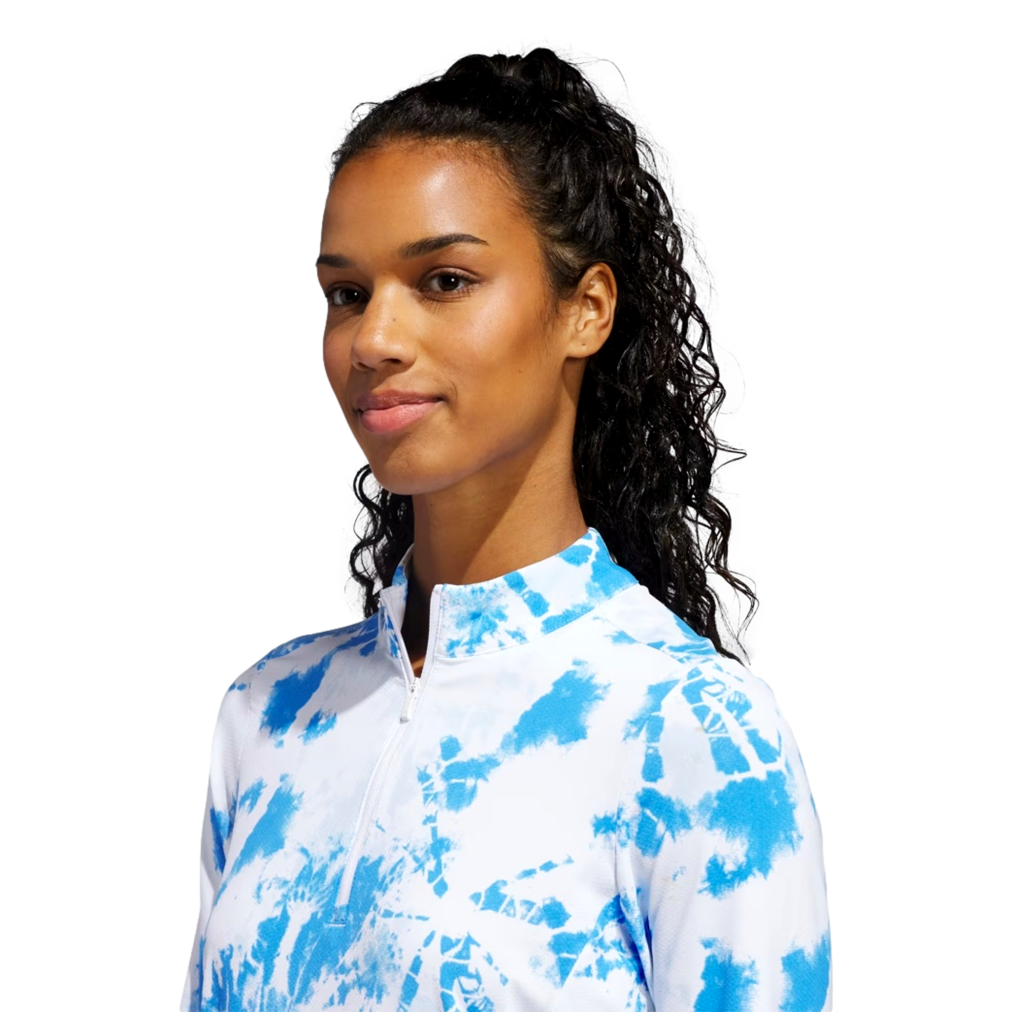 Ultimate365 Printed Mock Women's Golf Quarter Zip