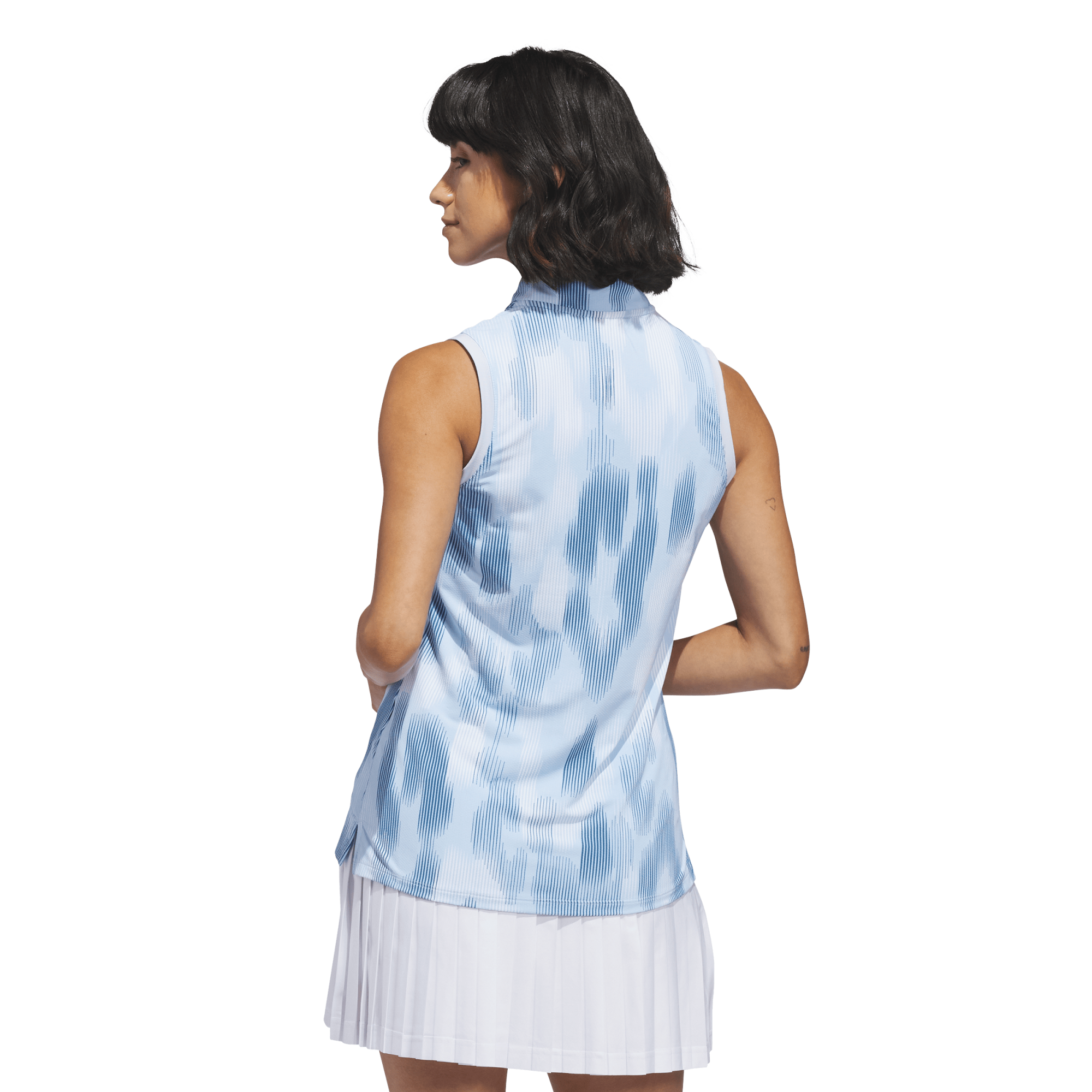 Ultimate365 Tour Printed Women's Sleeveless Golf Polo Shirt