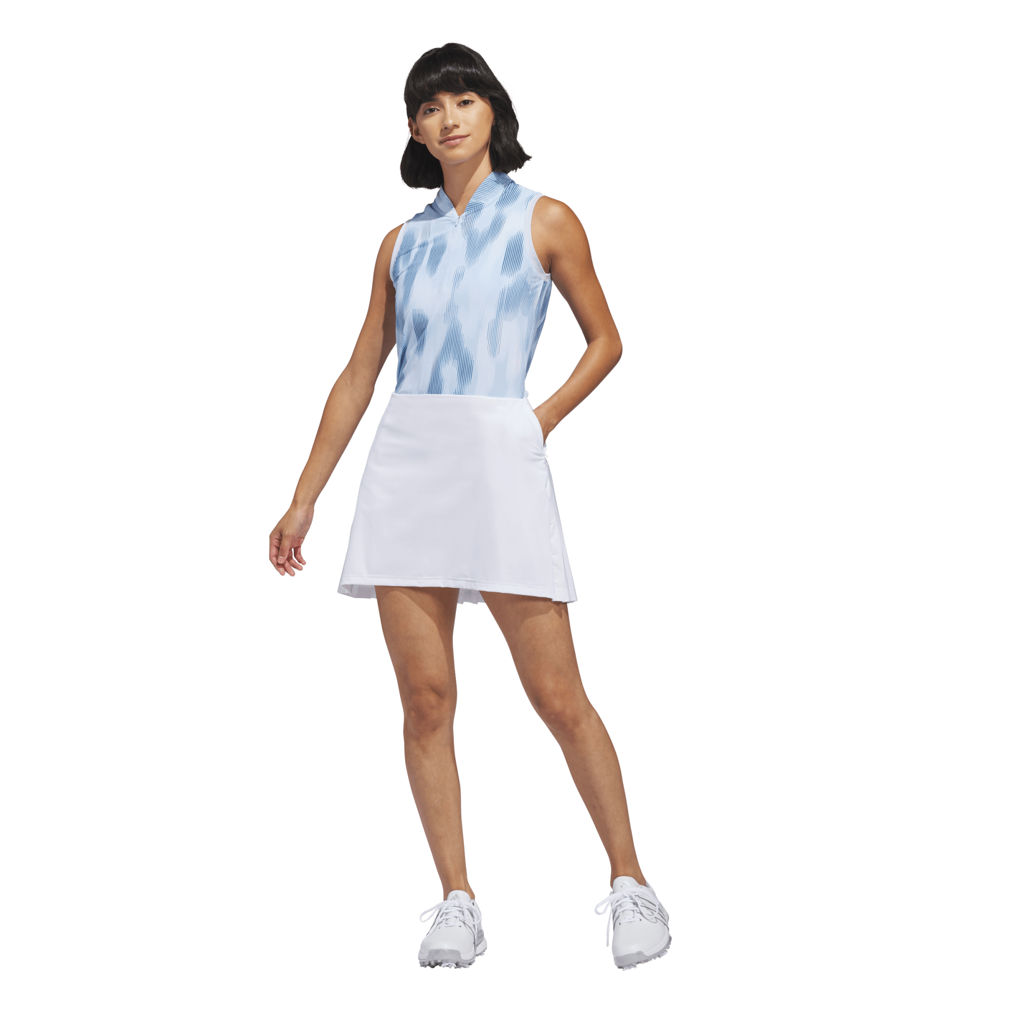 Ultimate365 Tour Printed Women's Sleeveless Golf Polo Shirt