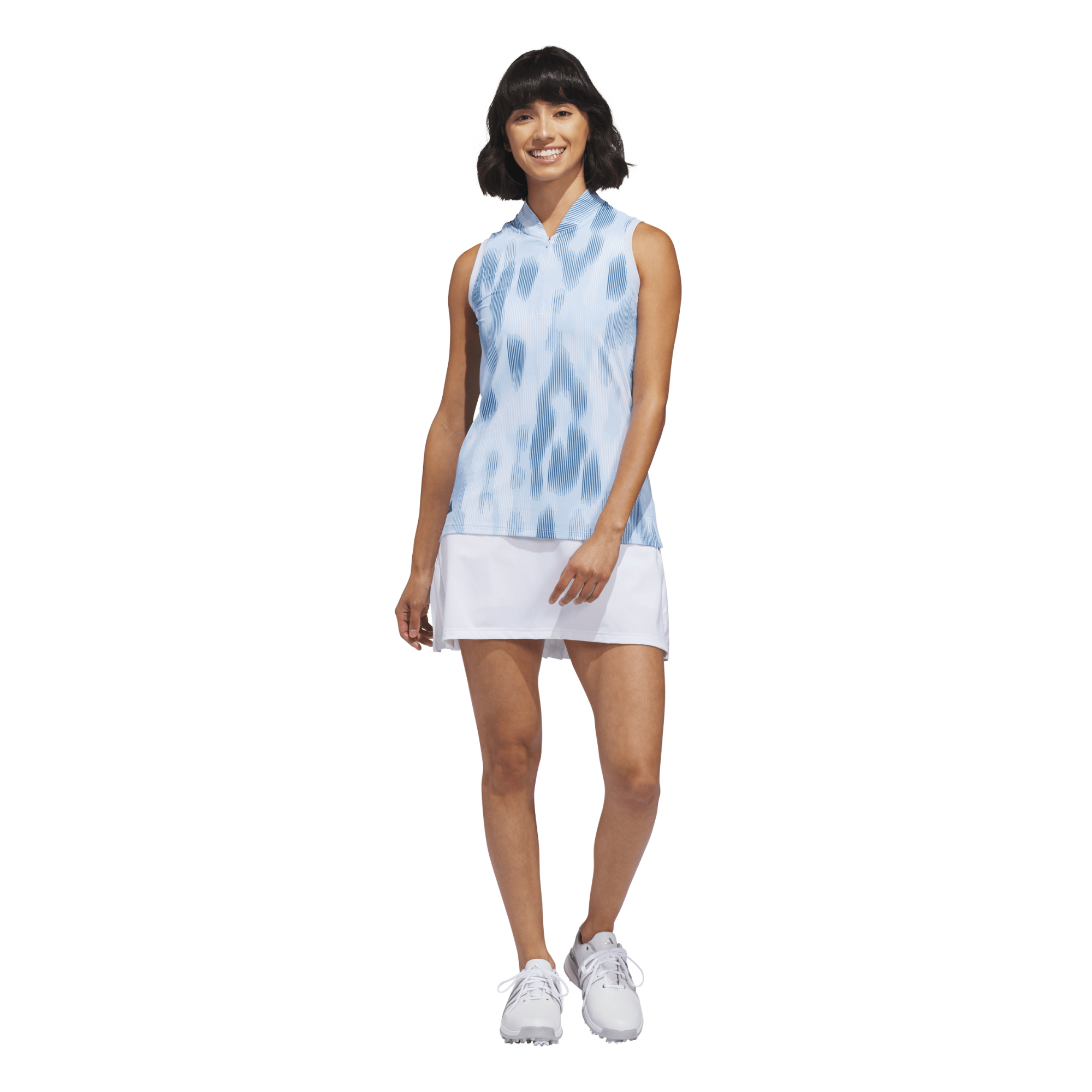 Ultimate365 Tour Printed Women's Sleeveless Golf Polo Shirt