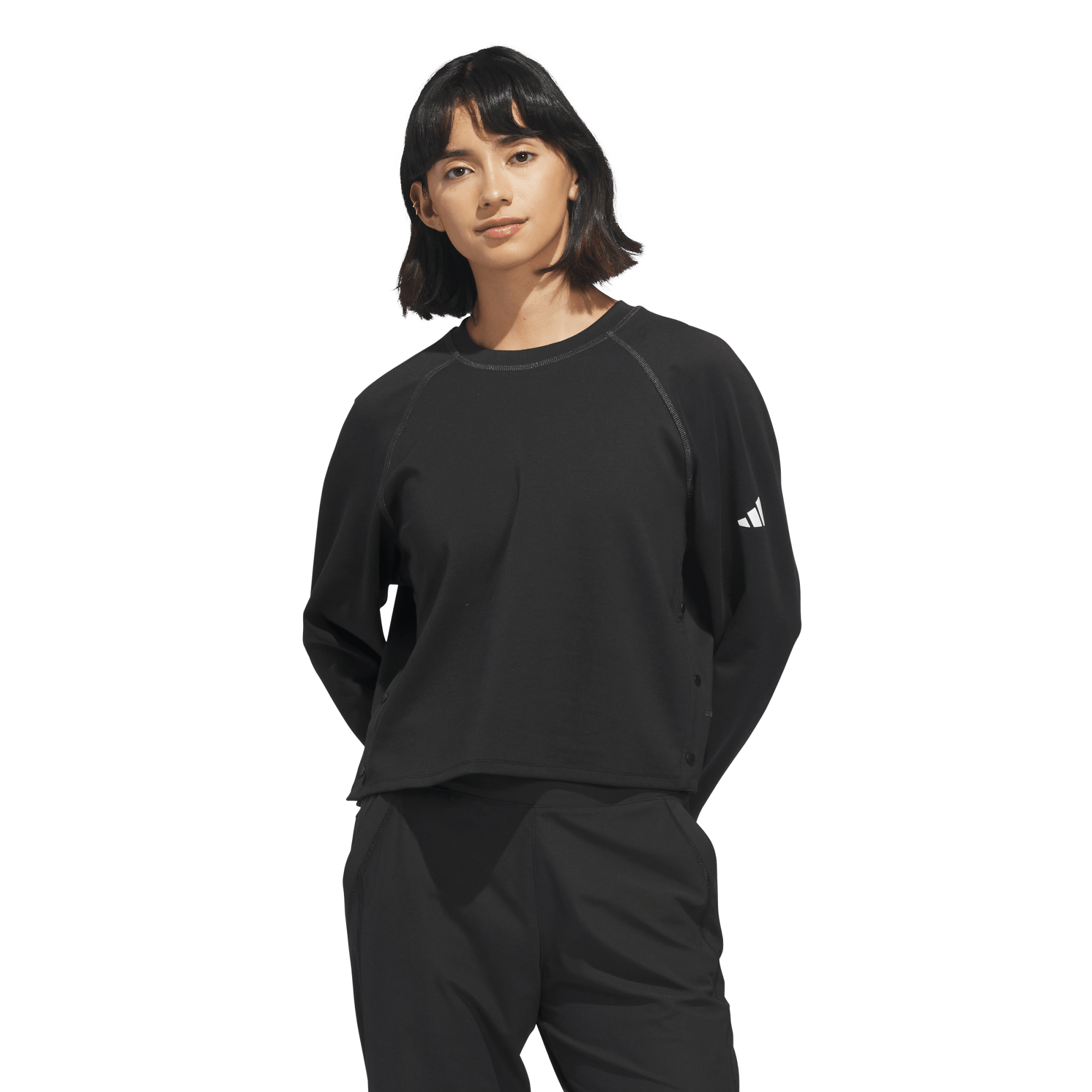 Beyond The Course Side-snap Twistweave Women's Golf Sweater