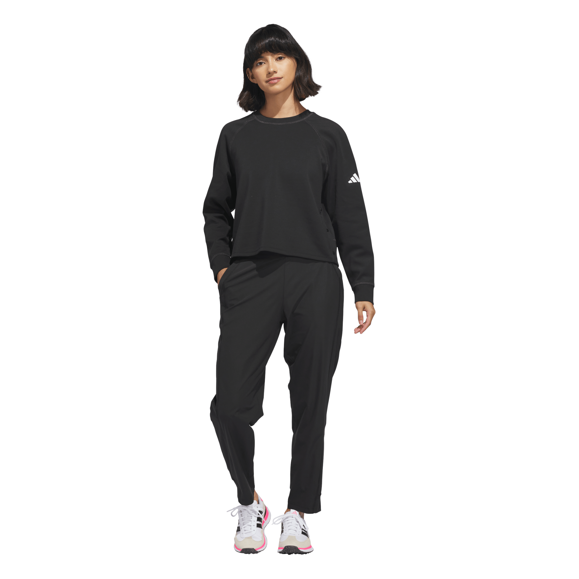 Beyond The Course Side-snap Twistweave Women's Golf Sweater
