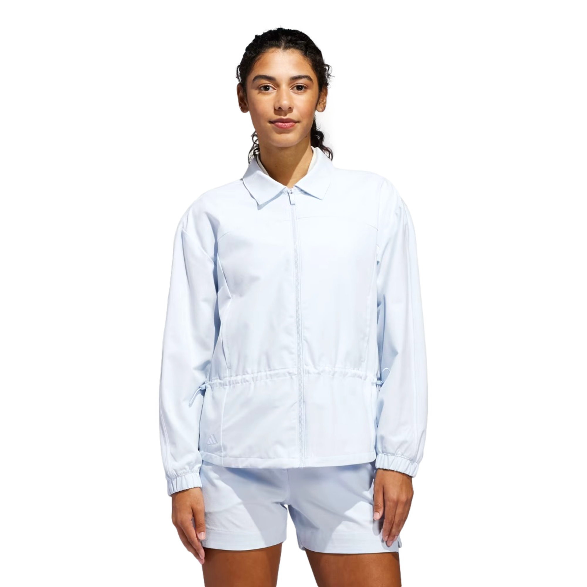 Ultimate365+ Peplum Grid Women's Full Zip Golf Jacket